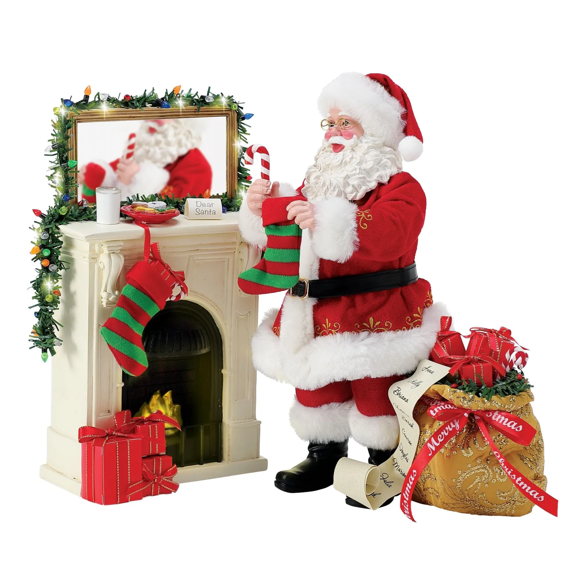 Department 56 Figurines | Santas | A Visit from St. Nicholas