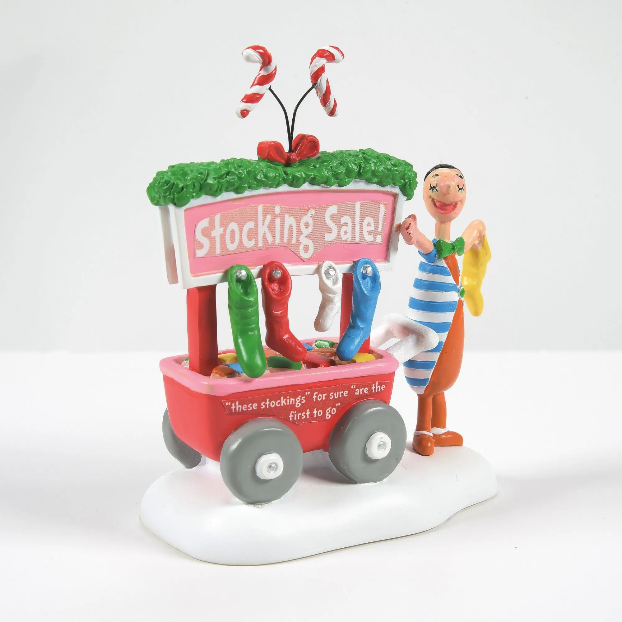 Department 56 Village Parts And Accessories | A Who's Who Christmas Stocking