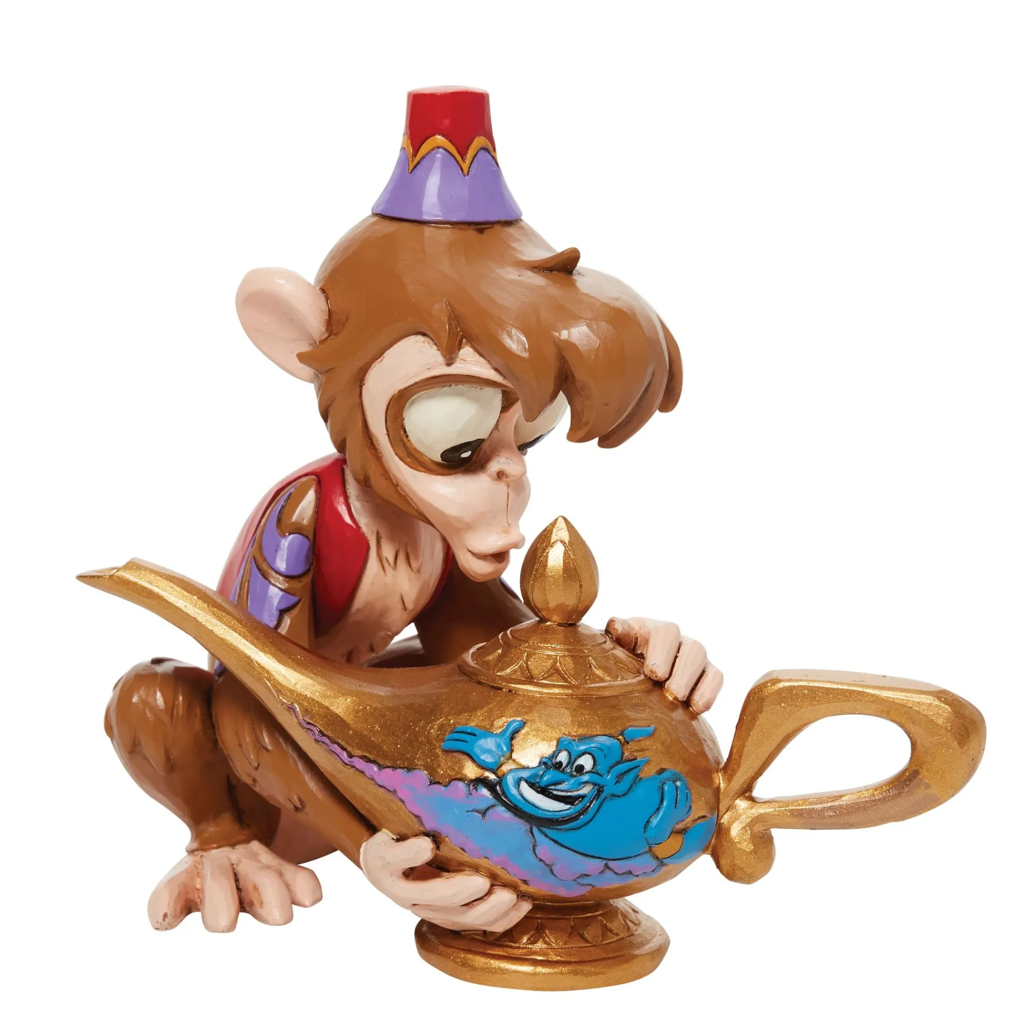 Enesco Gift Figurines | Abu Genie Lamp - with Scene