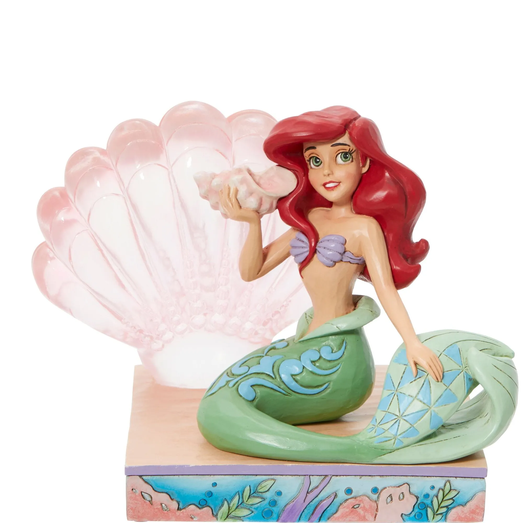 Enesco Gift Figurines | Ariel Clear Resin Shell