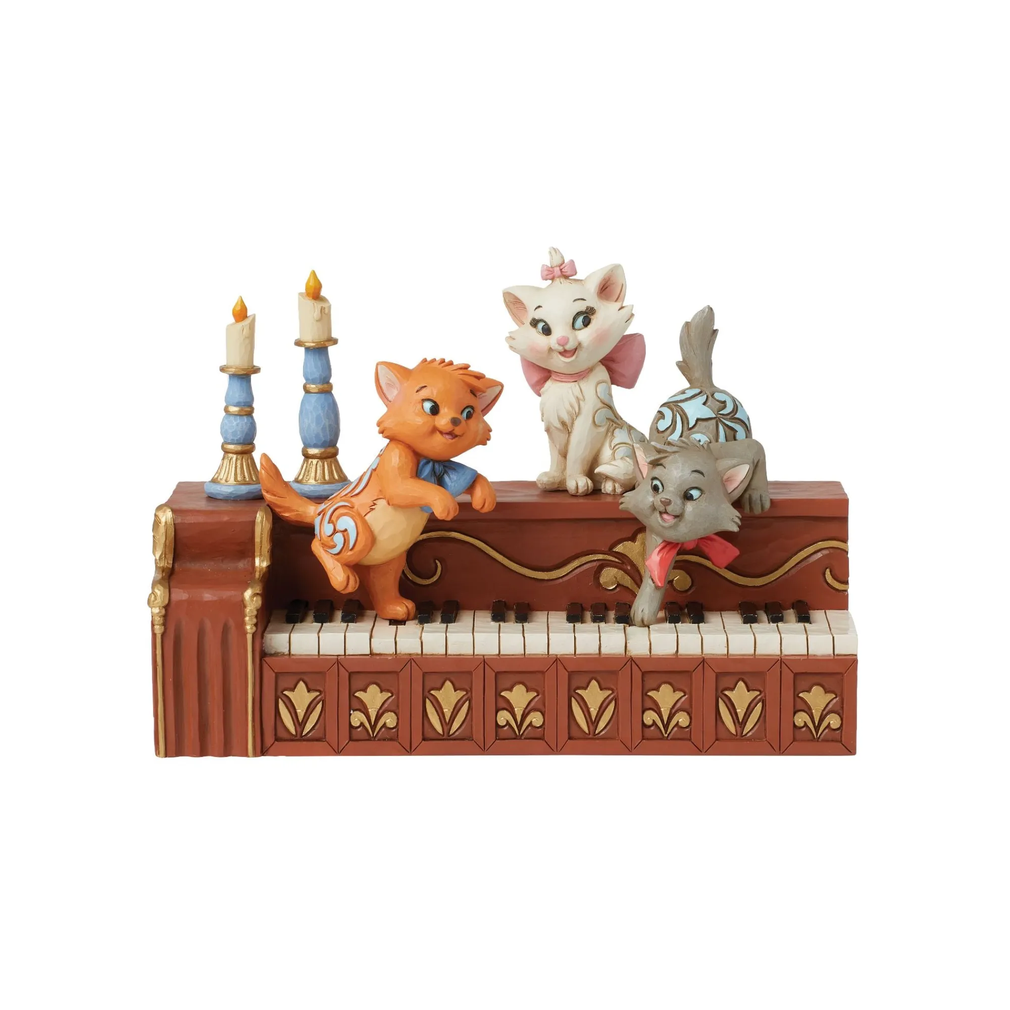 Enesco Gift Figurines | Aristocats Kittens Piano