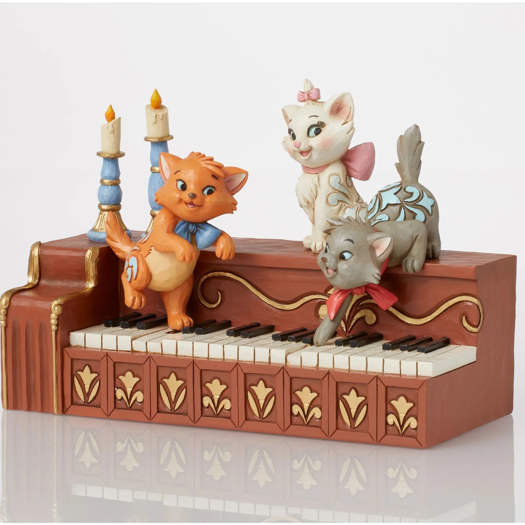 Enesco Gift Figurines | Aristocats Kittens Piano