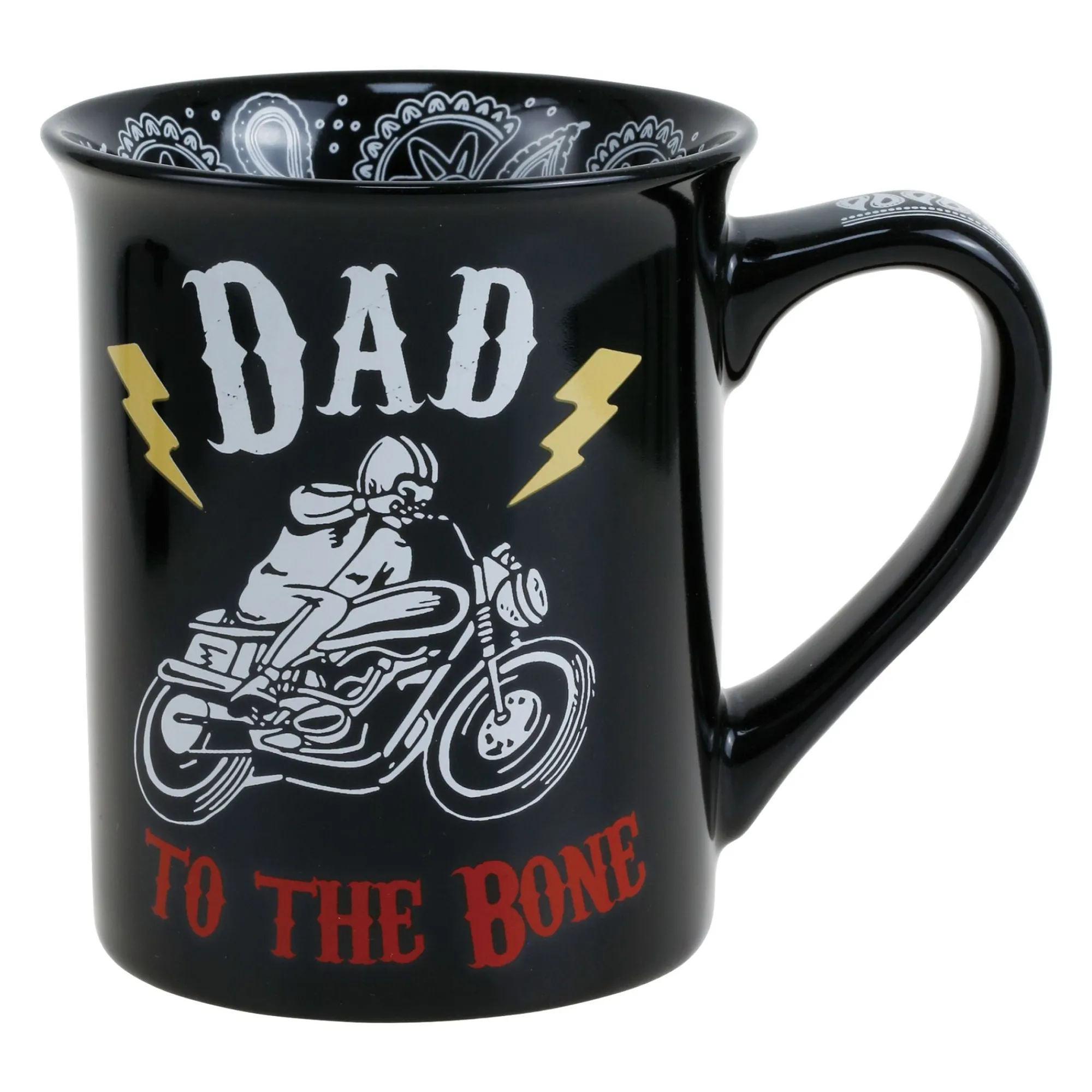 Enesco Gift Mugs | Drinkware | Badass Dad Motorcycle Mug