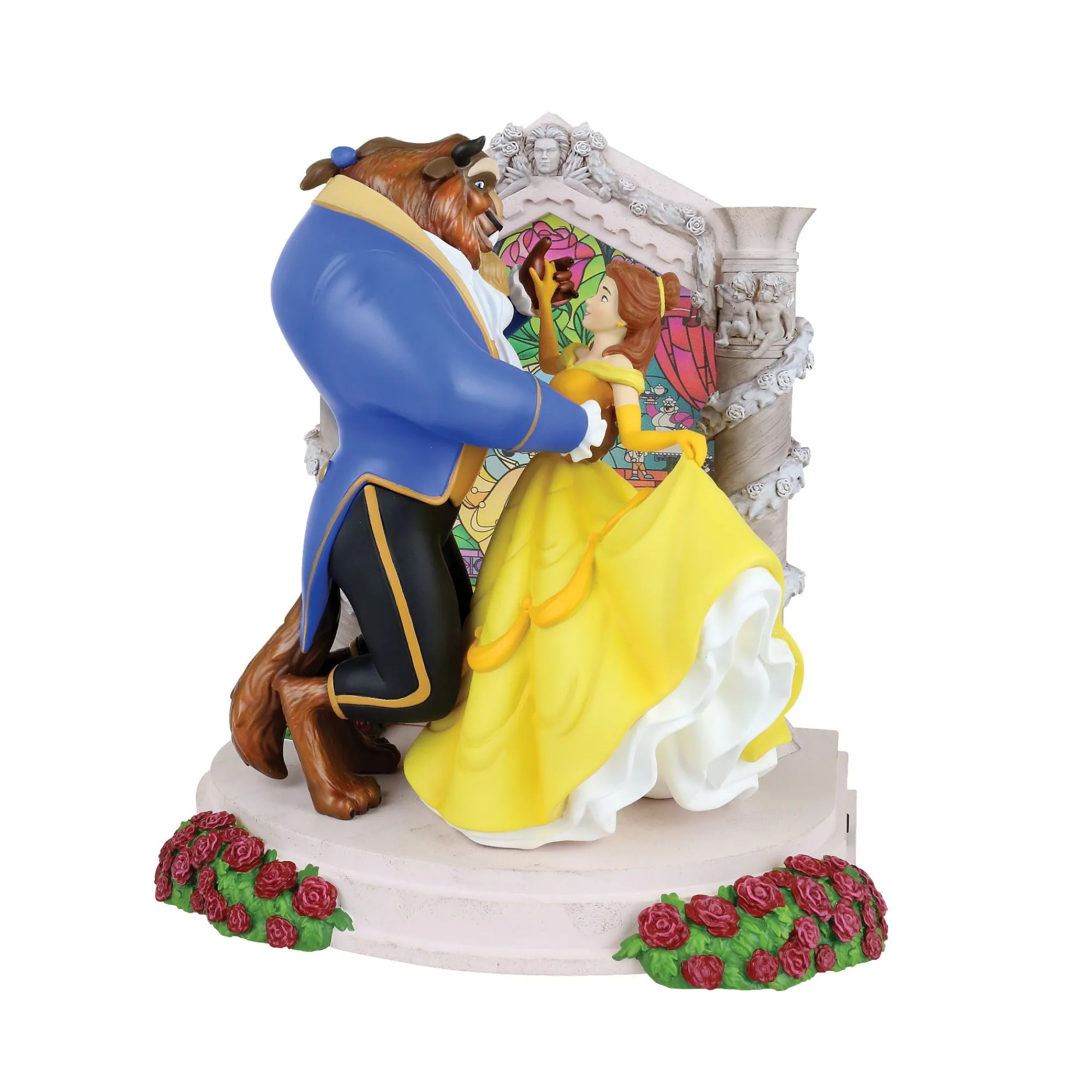 Enesco Gift Figurines | Belle & Beast Light Up