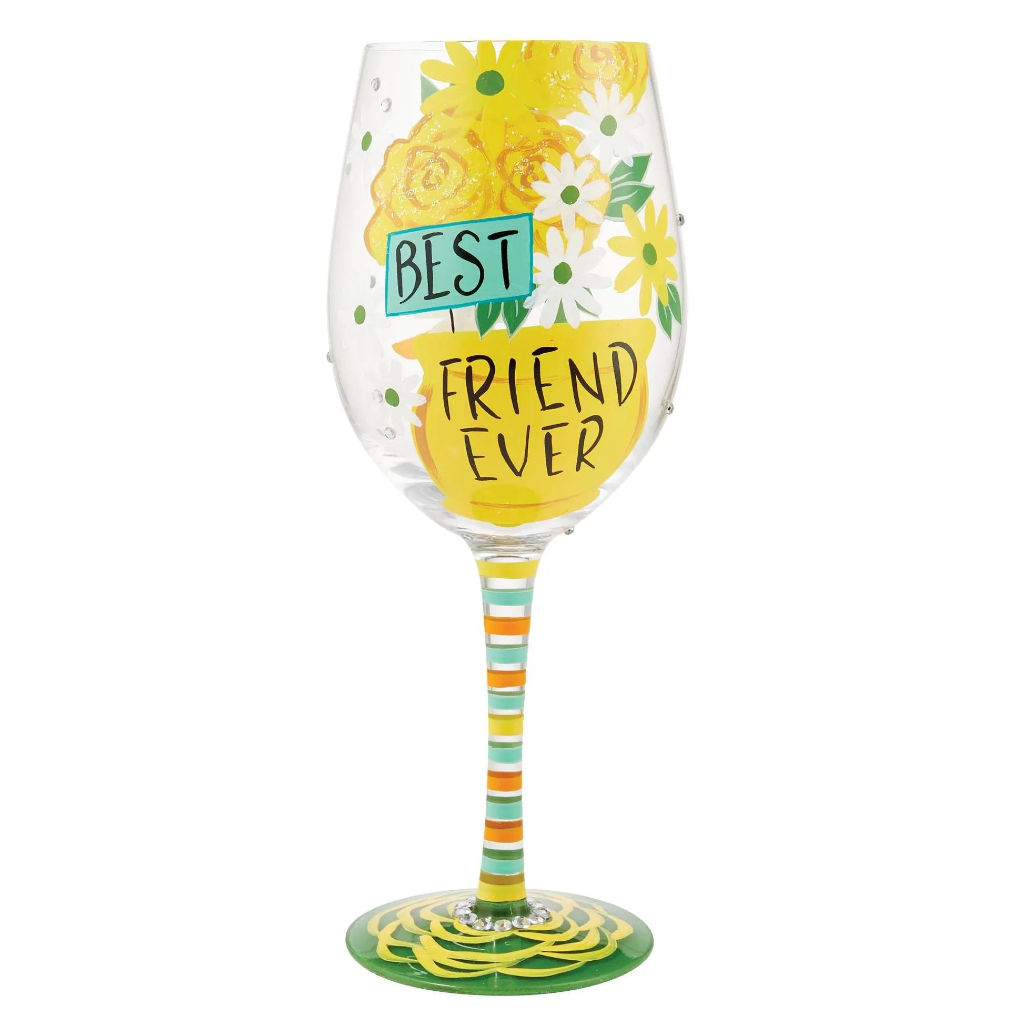 Enesco Gift Drinkware | Best Friend Ever Wine Glass