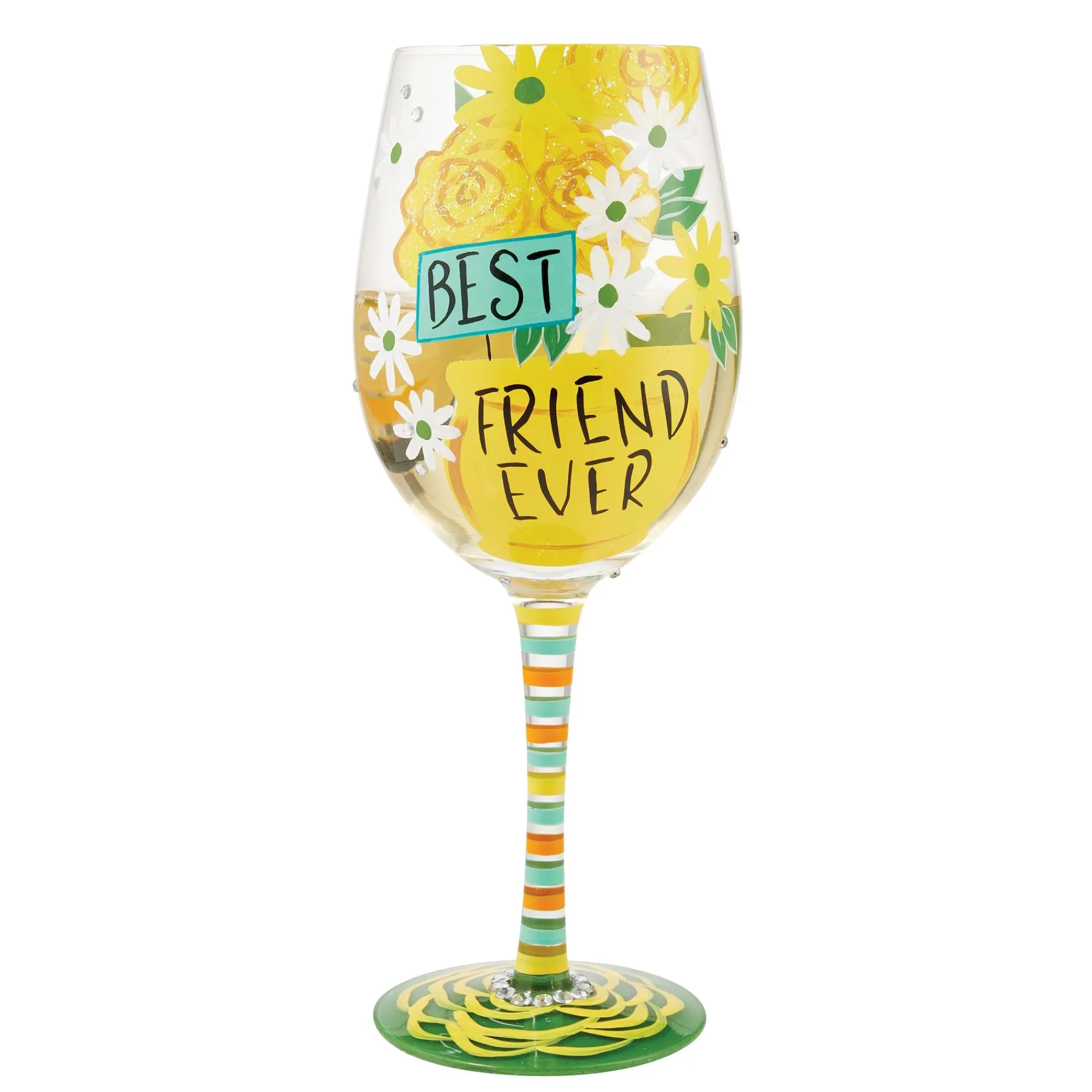 Enesco Gift Drinkware | Best Friend Ever Wine Glass