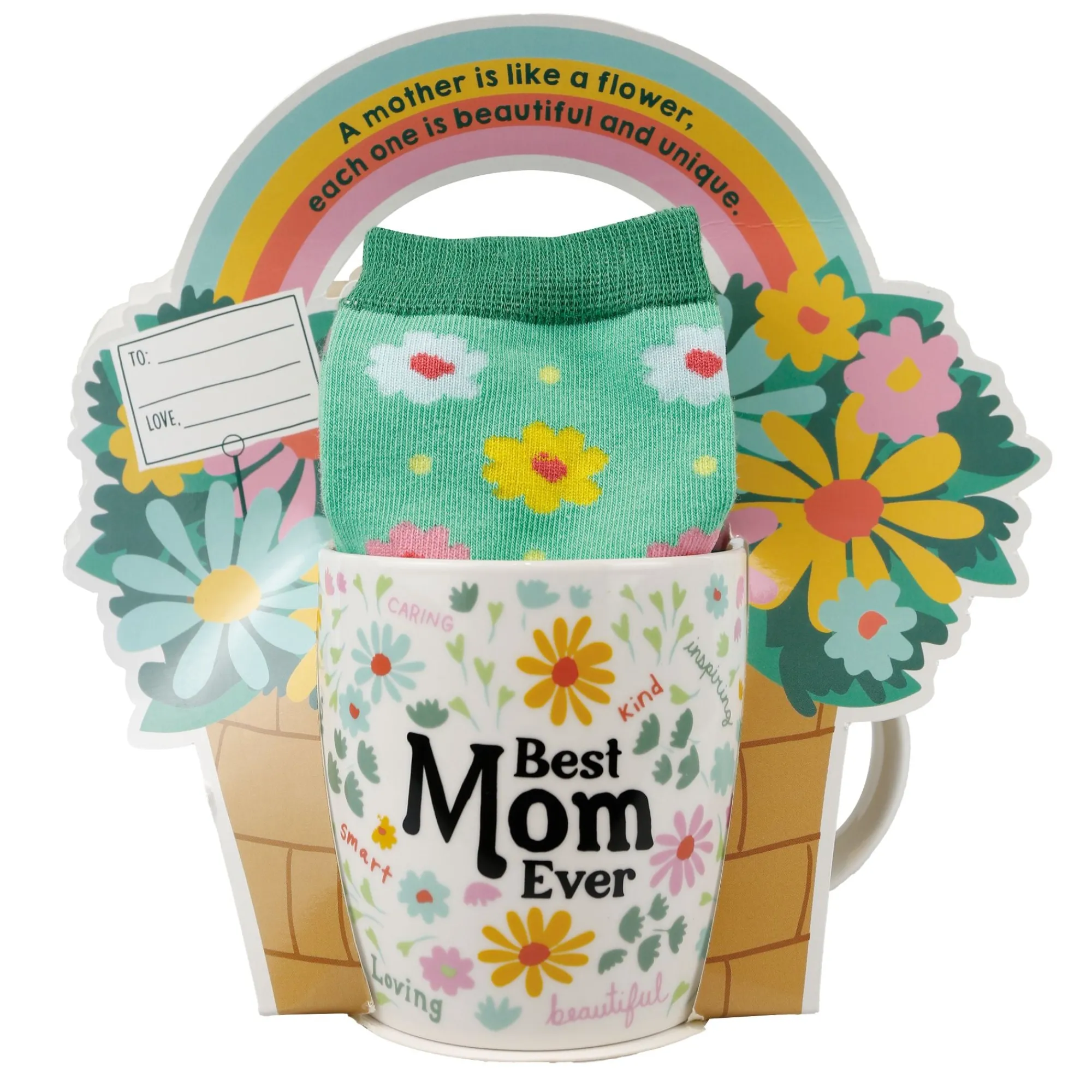 Enesco Gift Mugs | Drinkware | Best Mom Mug Sock Card Set