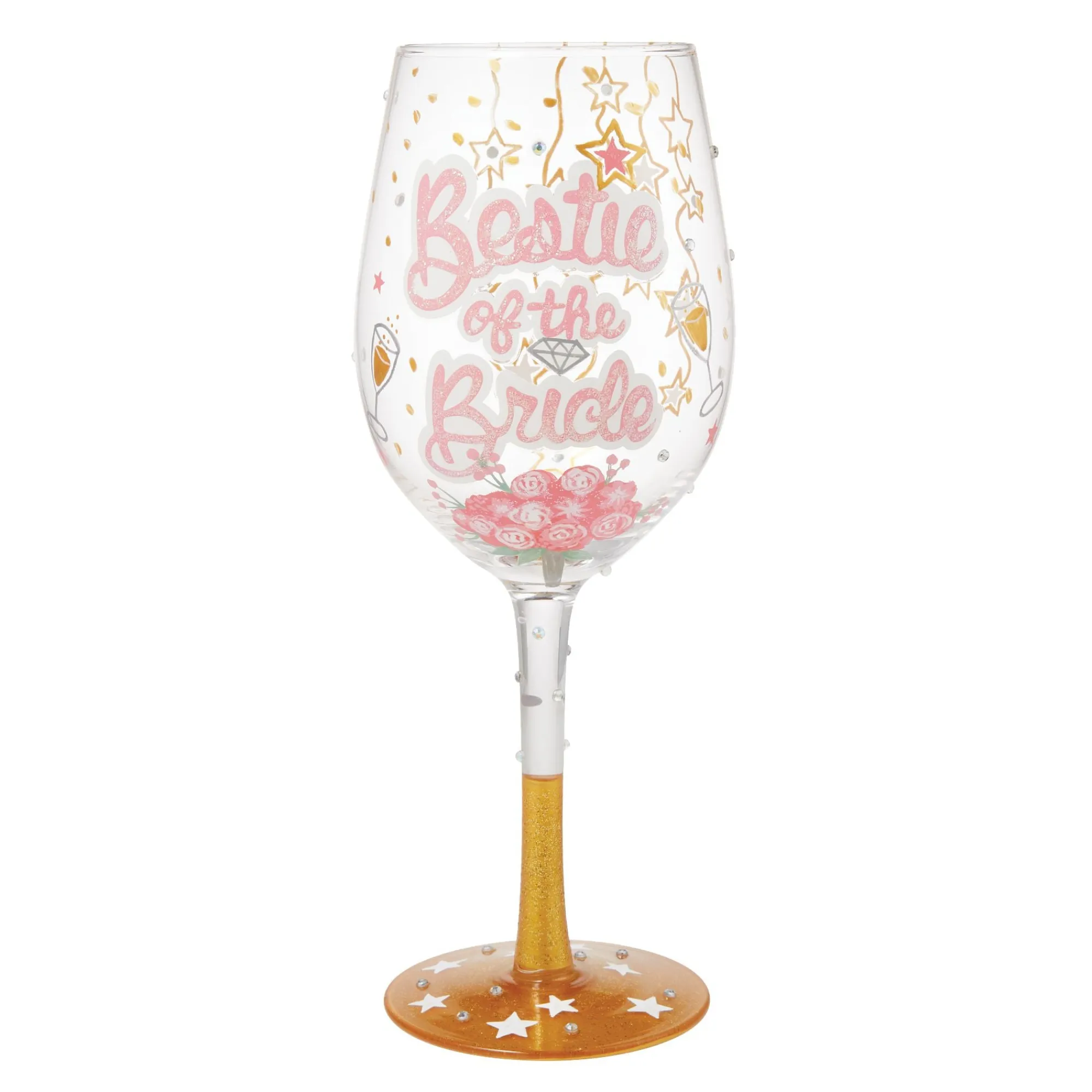 Enesco Gift Drinkware | Bestie of the Bride Wine Glass