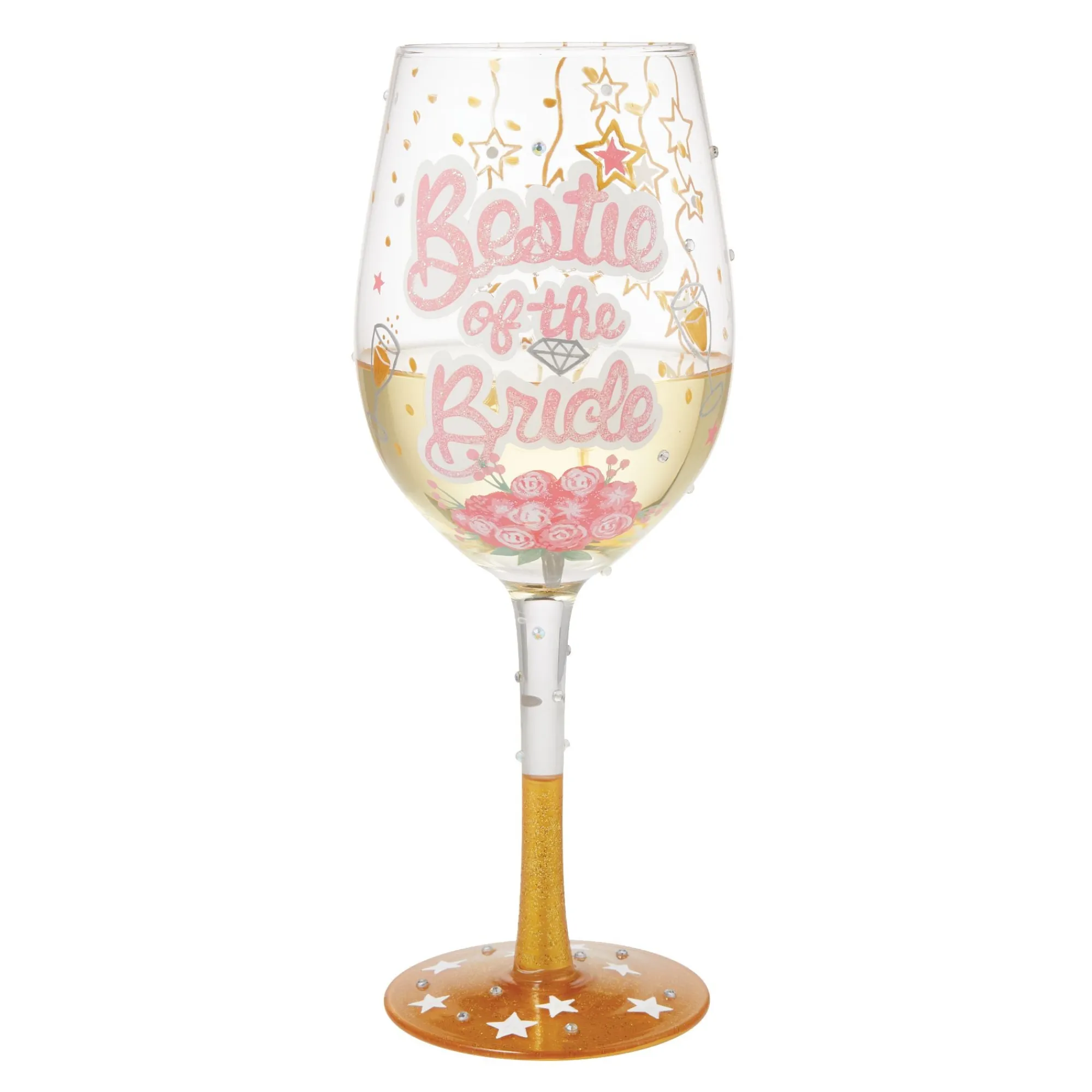 Enesco Gift Drinkware | Bestie of the Bride Wine Glass