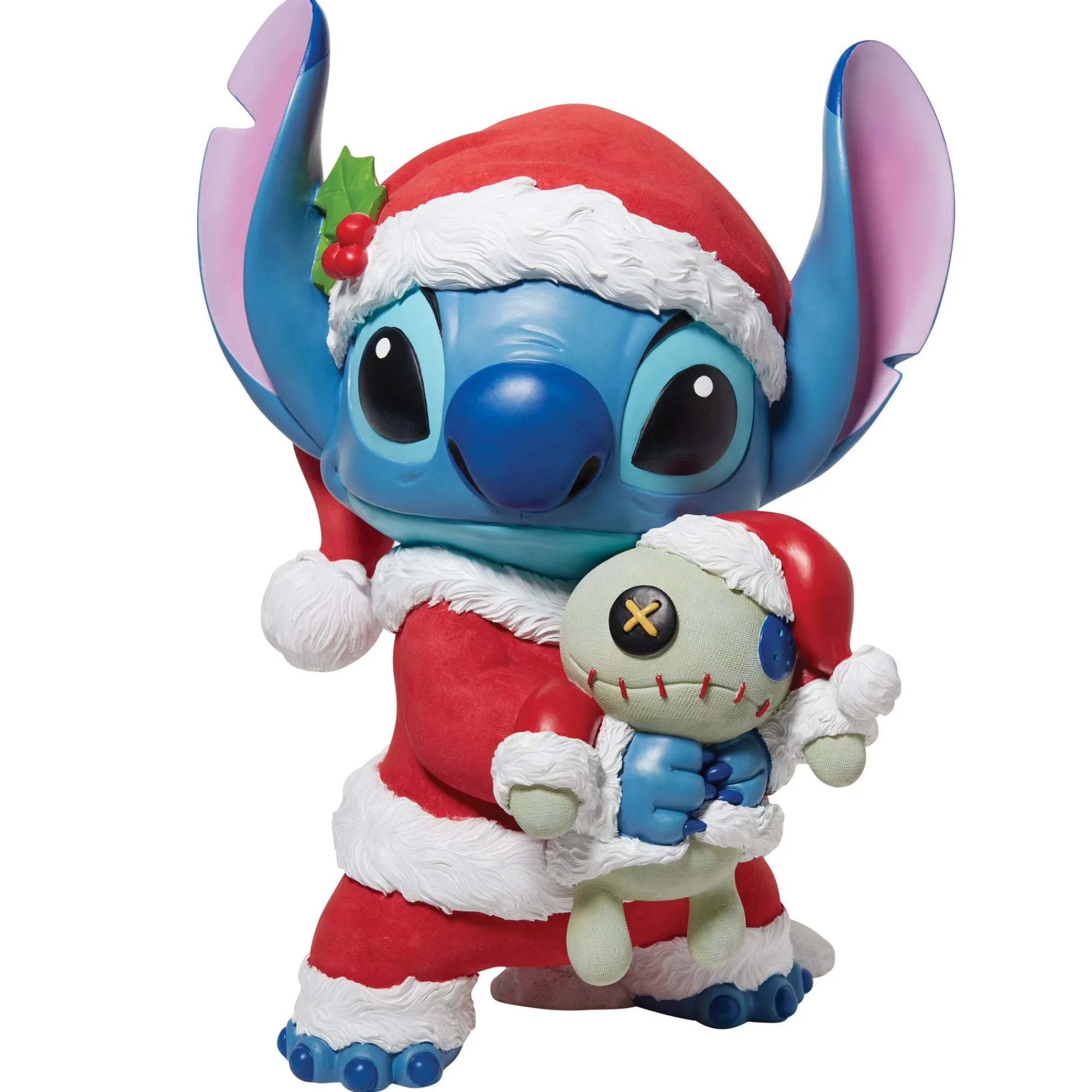 Enesco Gift Figurines | Santas | Big Fig Santa Stitch