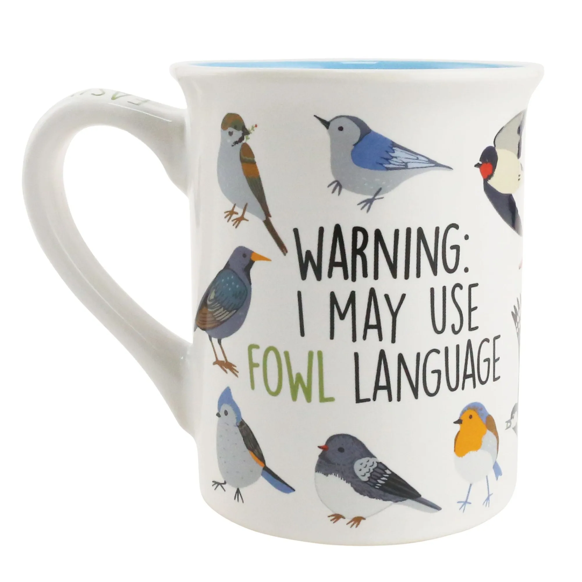 Enesco Gift Mugs | Drinkware | Bird Nerd Mug 16 oz