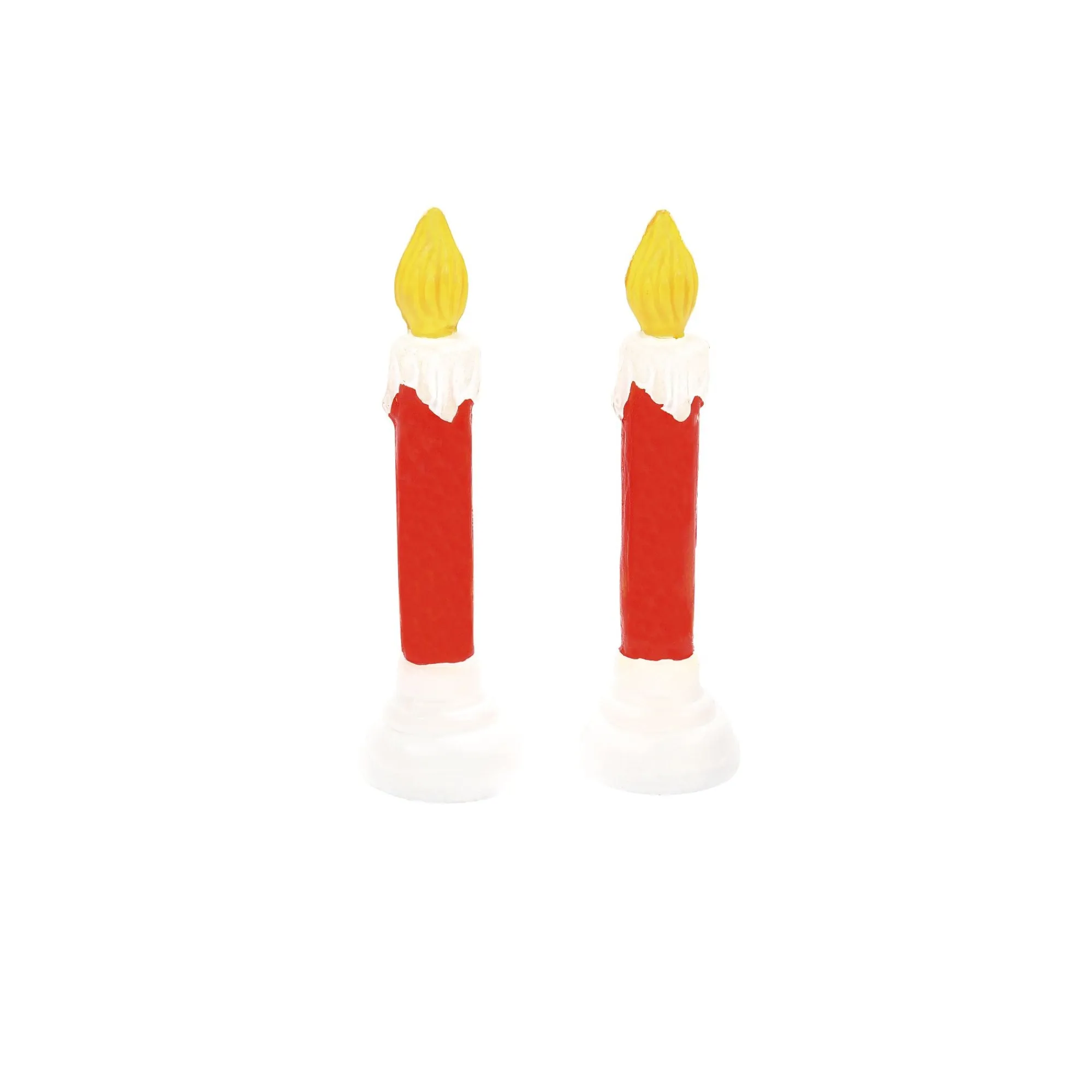 Department 56 Village Parts And Accessories | Blow Mold Candle s/2