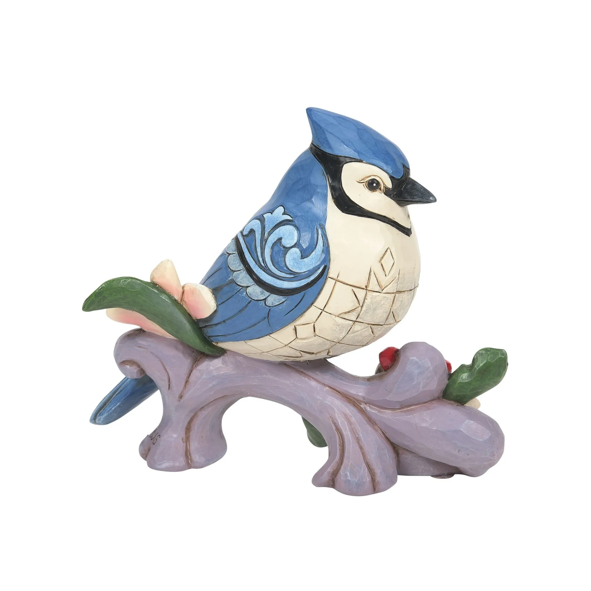 Enesco Gift Figurines | Blue Jay with Flowers