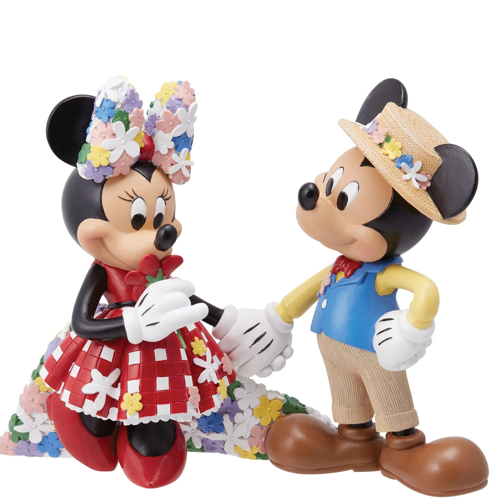 Enesco Gift Figurines | Botanical Mickey & Minnie