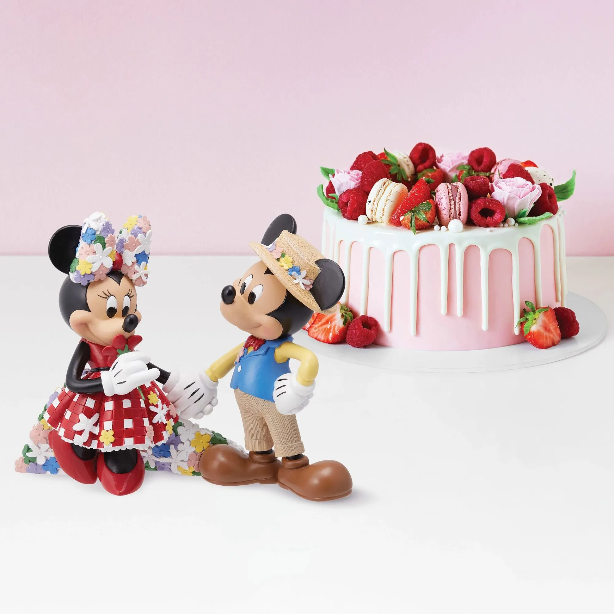 Enesco Gift Figurines | Botanical Mickey & Minnie