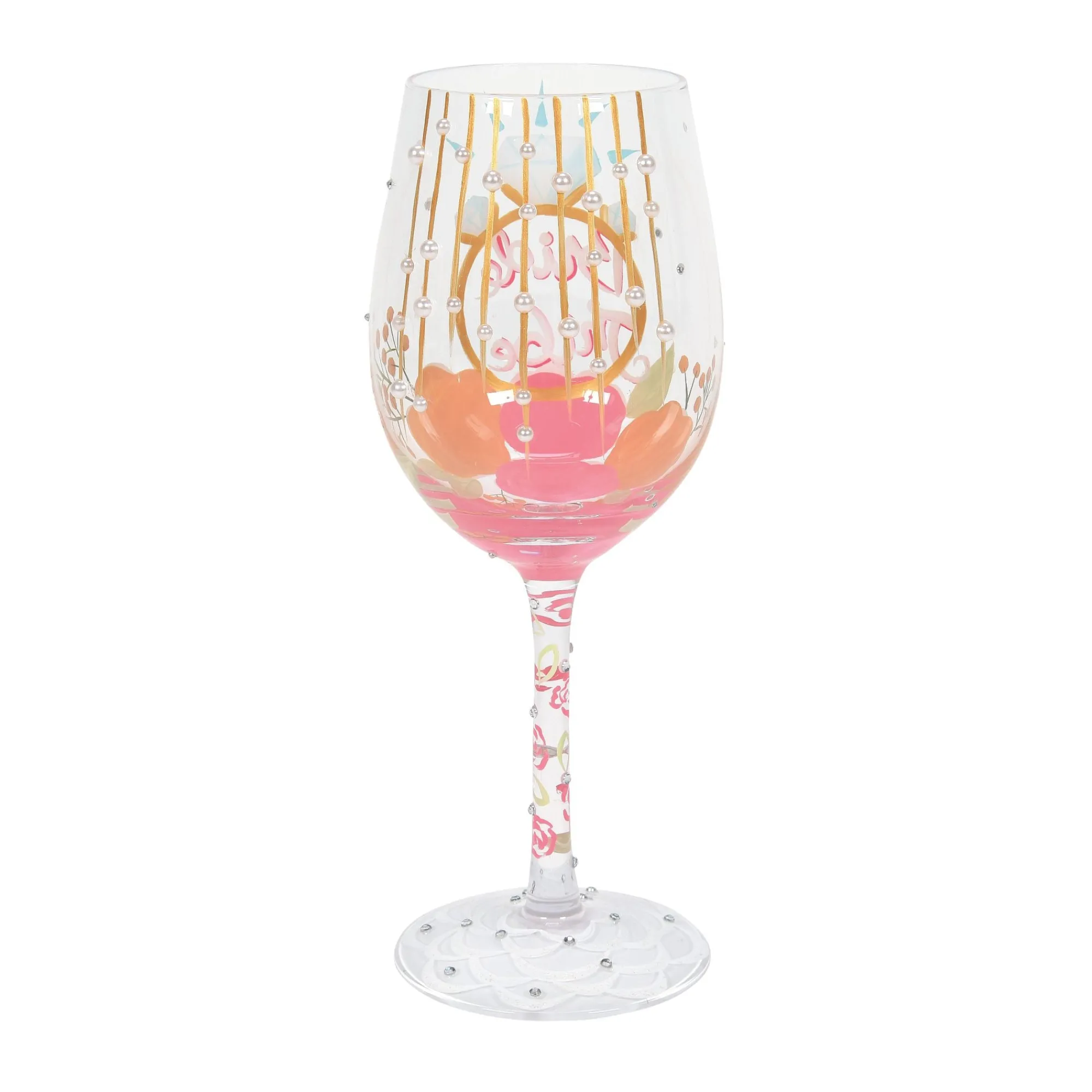 Enesco Gift Drinkware | Bride Tribe Wine Glass