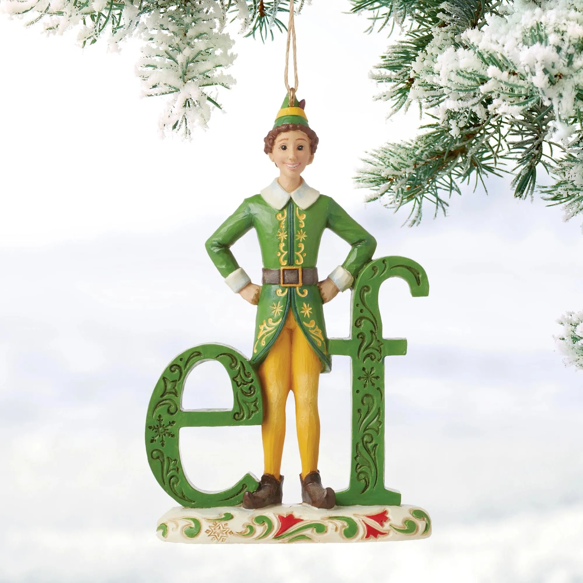 Enesco Gift Ornaments | Buddy Elf Word H/O