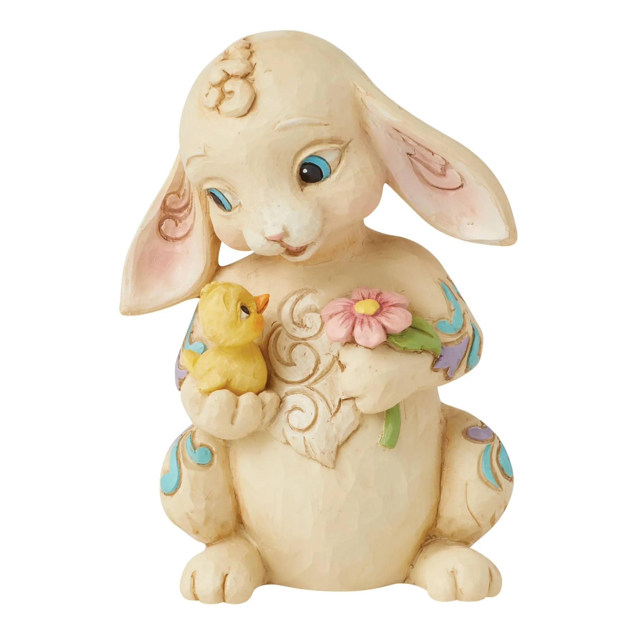 Enesco Gift Figurines | Bunny with Chick Mini Figurine