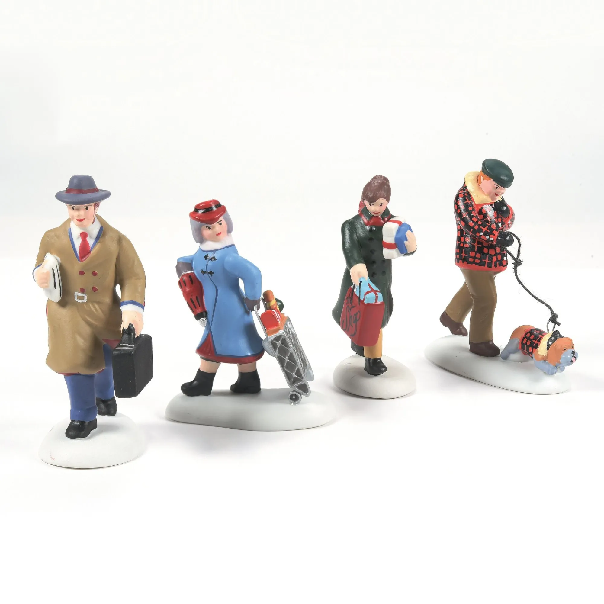 Department 56 Village Parts And Accessories | Busy City Sidewalks