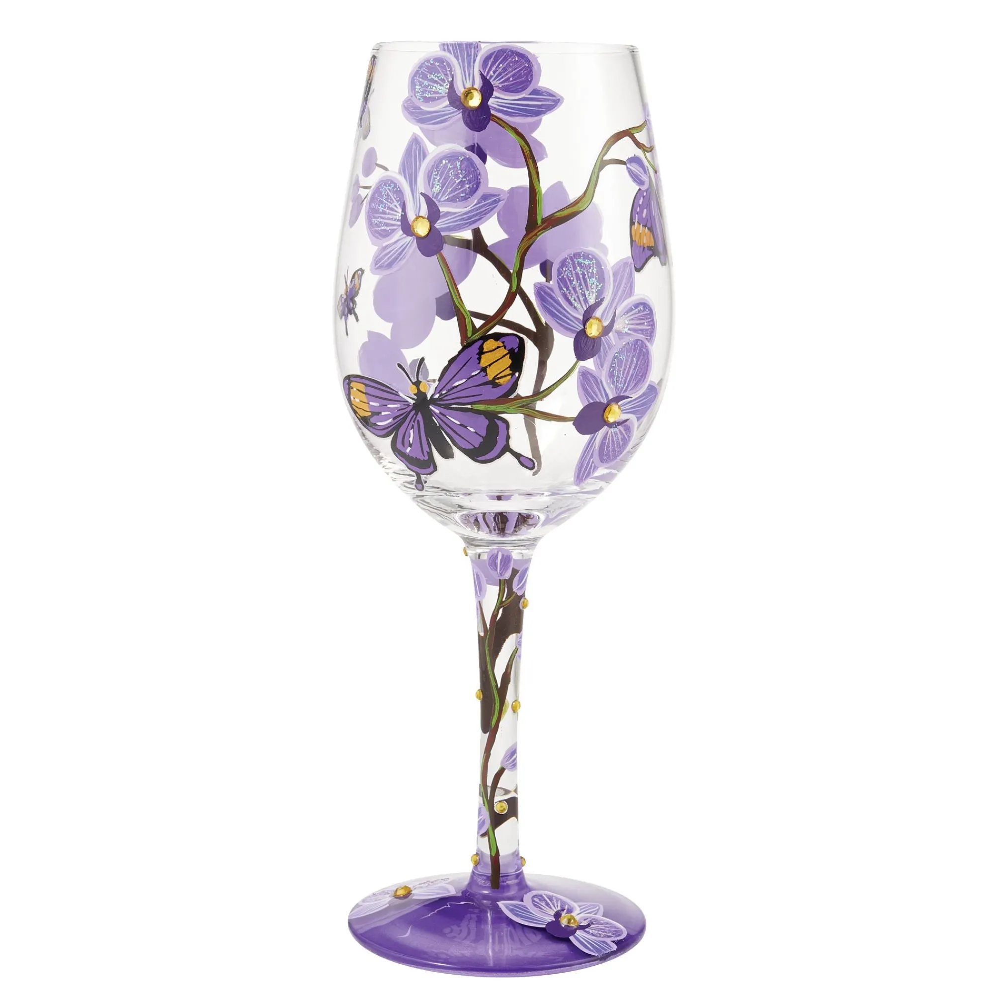 Enesco Gift Drinkware | Butterfly Jubilee Wine Glass