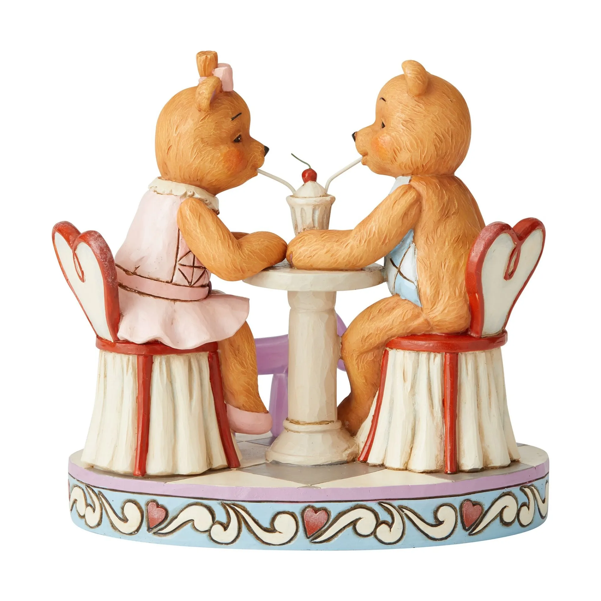 Enesco Gift Figurines | Button & Pinky Sharing Sundae