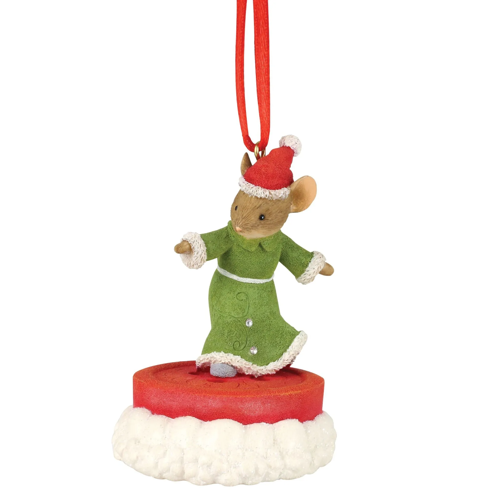 Enesco Gift Ornaments | Button Boarder Ornament