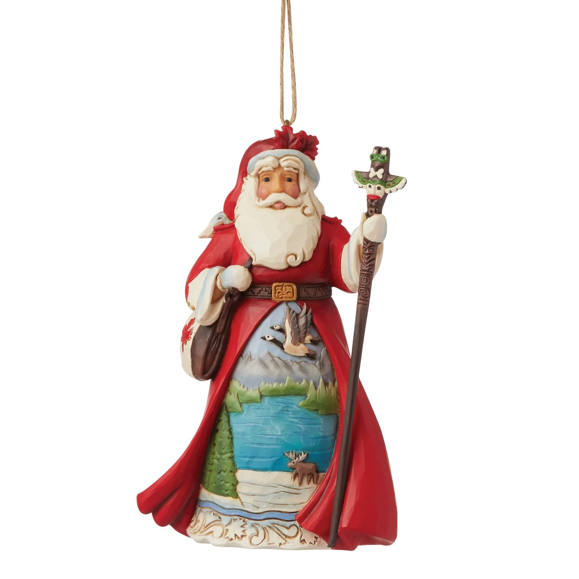 Enesco Gift Ornaments | Santas | Canadian Santa Ornament