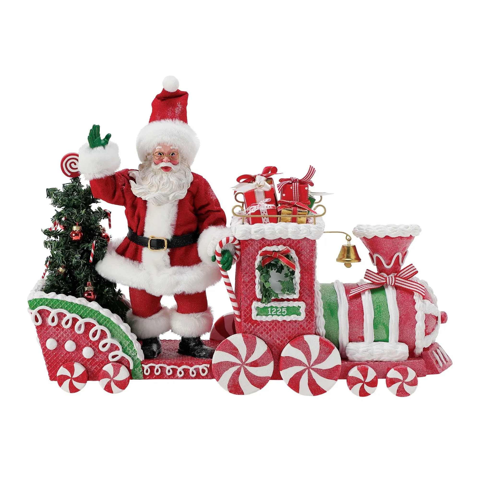 Department 56 Figurines | Santas | Candy Cane Train