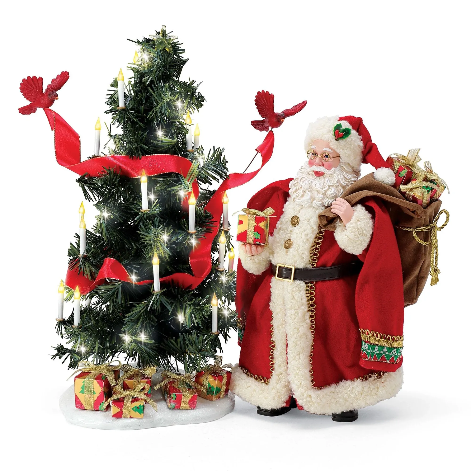 Department 56 Figurines | Santas | Cardinal Christmas