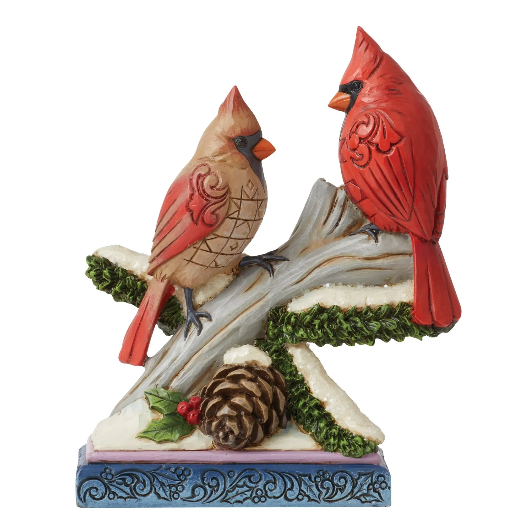 Enesco Gift Figurines | Cardinals on Snowy Branch