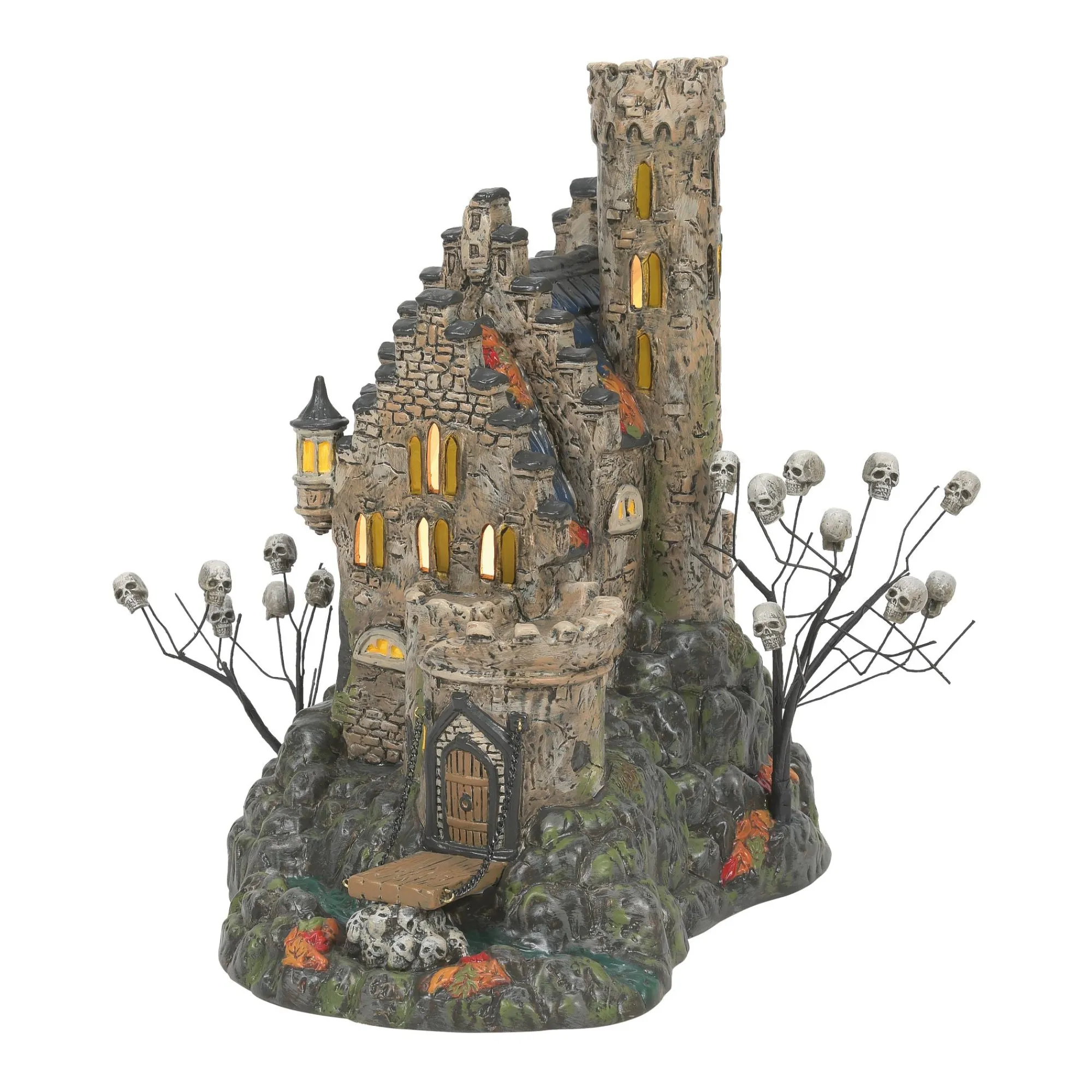 Department 56 Village Lighted Buildings | Castle Calvaria