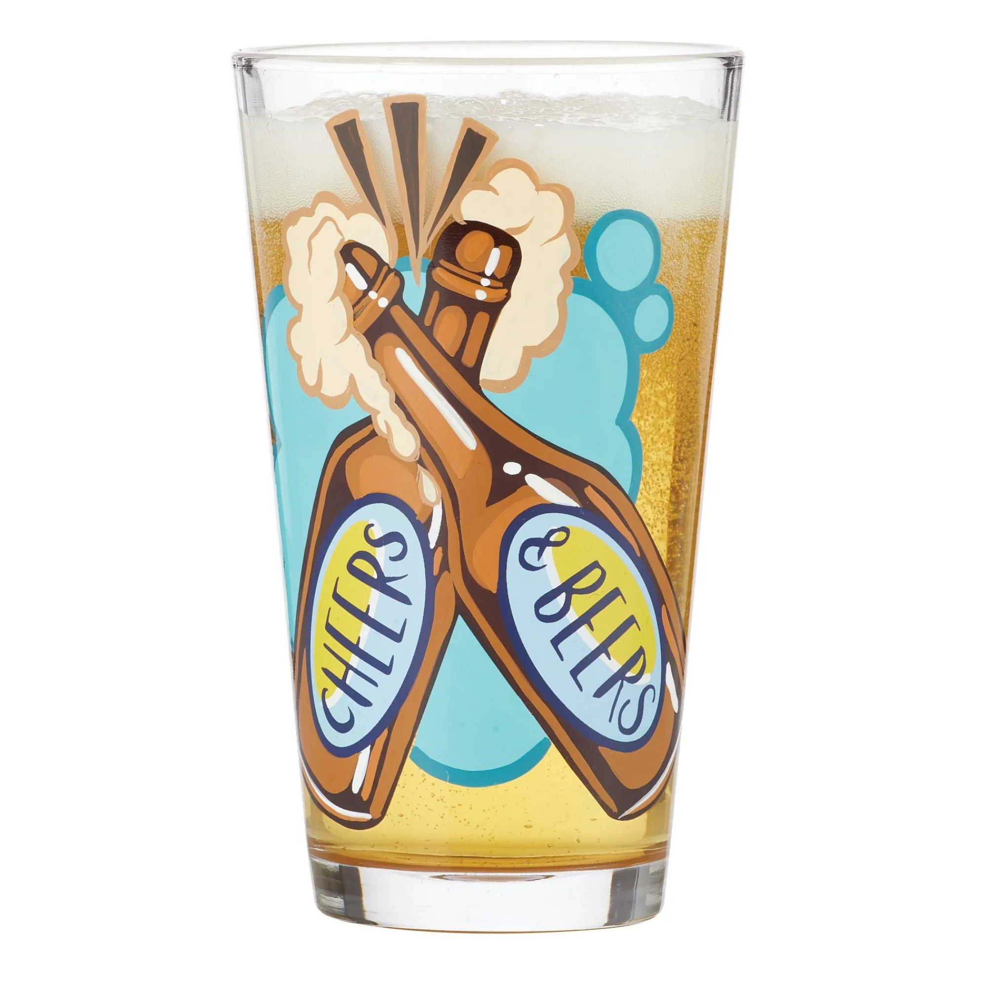 Enesco Gift Drinkware | Cheers and Beers Pint Glass