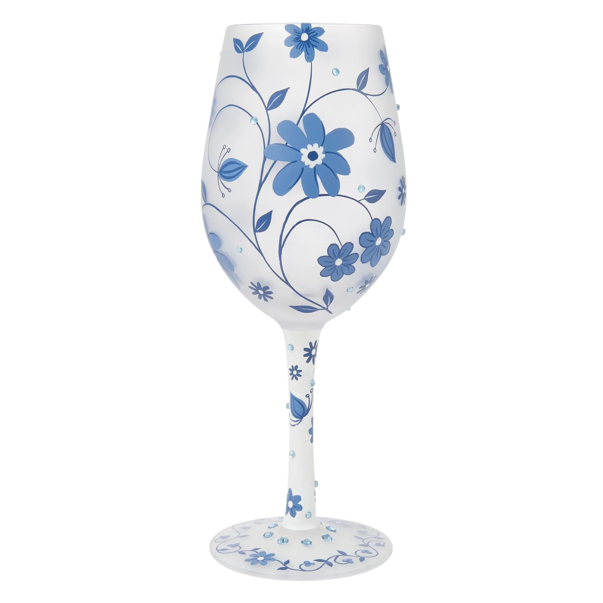 Enesco Gift Drinkware | Chinoiserie Charm Wine Glass