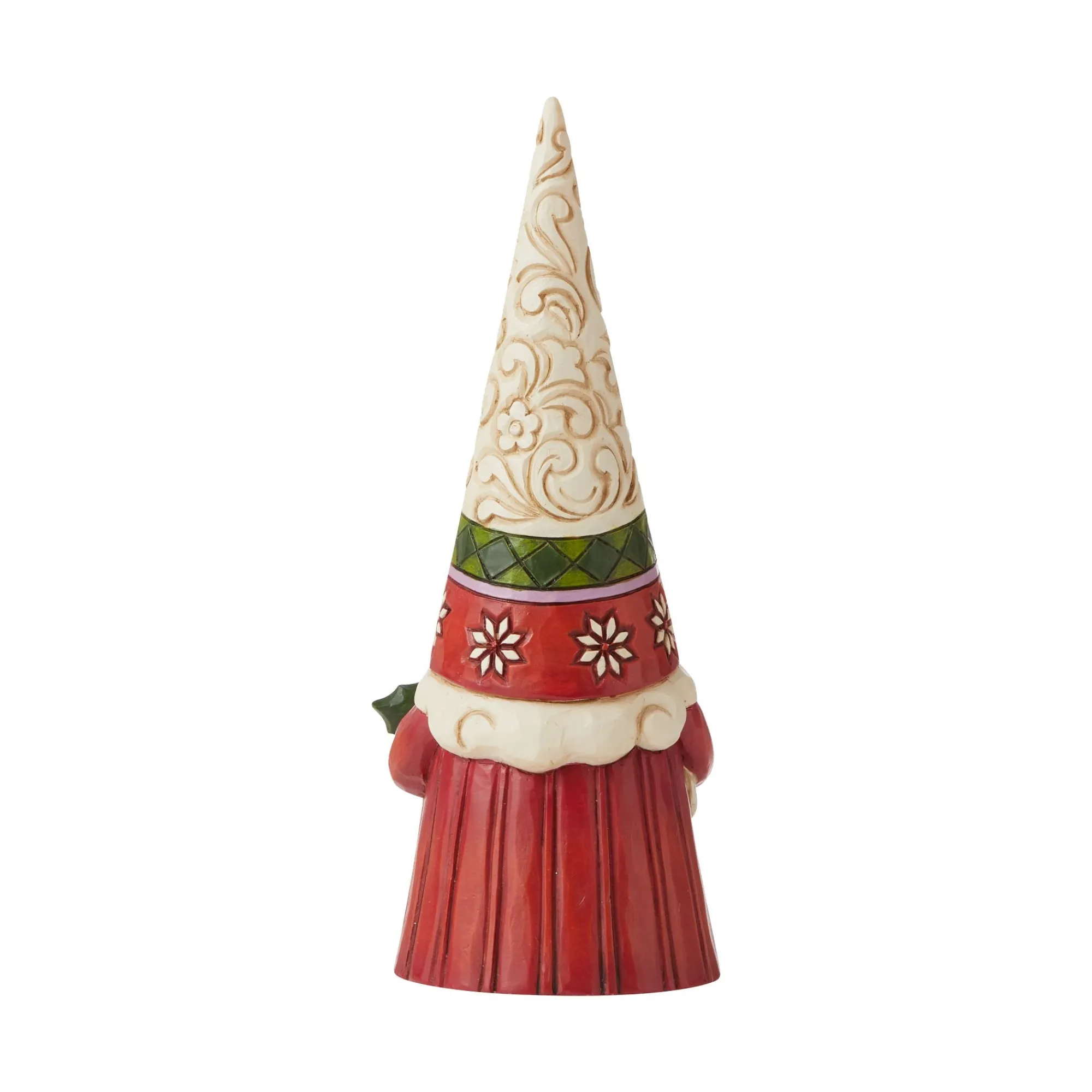 Enesco Gift Figurines | Christmas Gnome Holding Holly