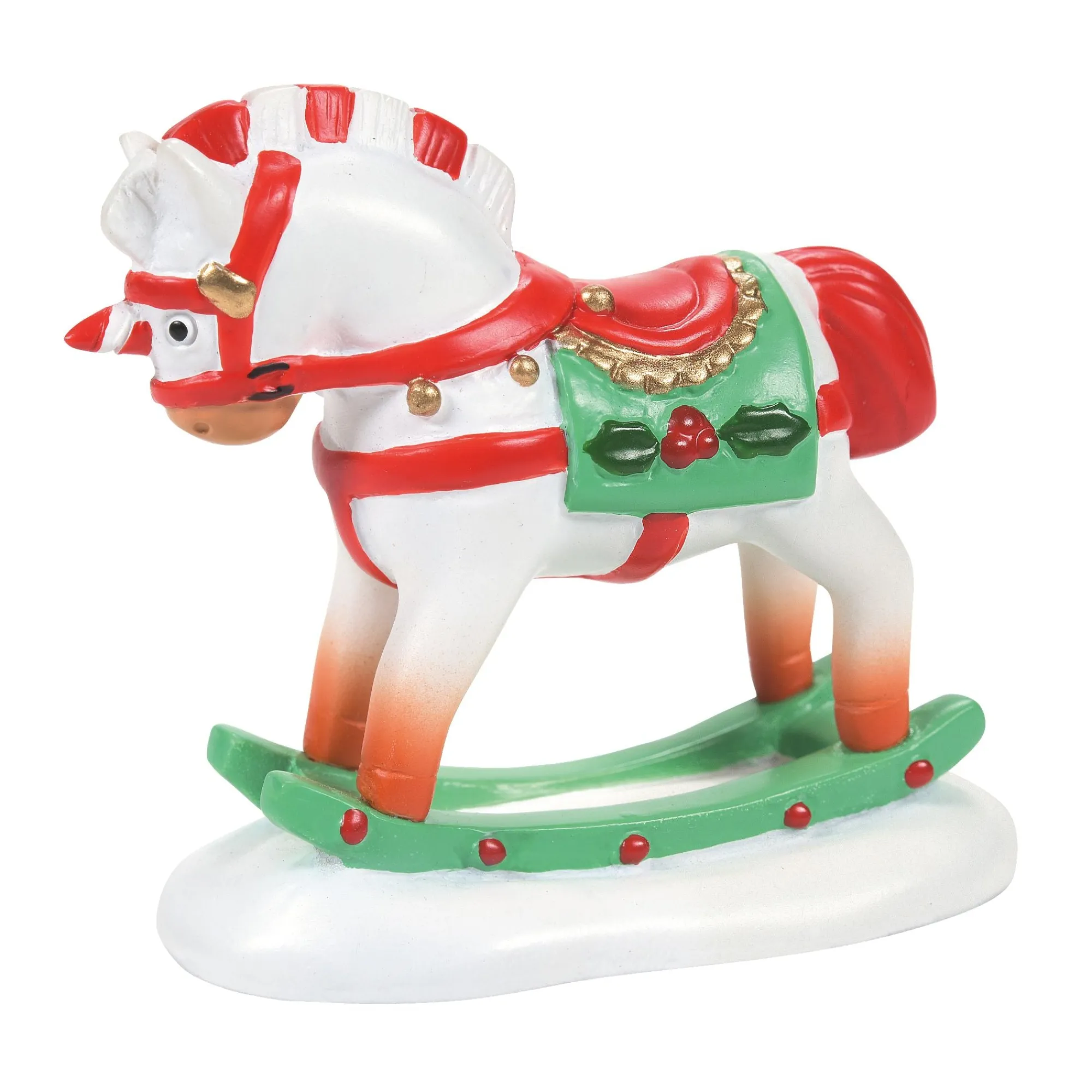 Department 56 Village Parts And Accessories | Christmas Rocking Horse