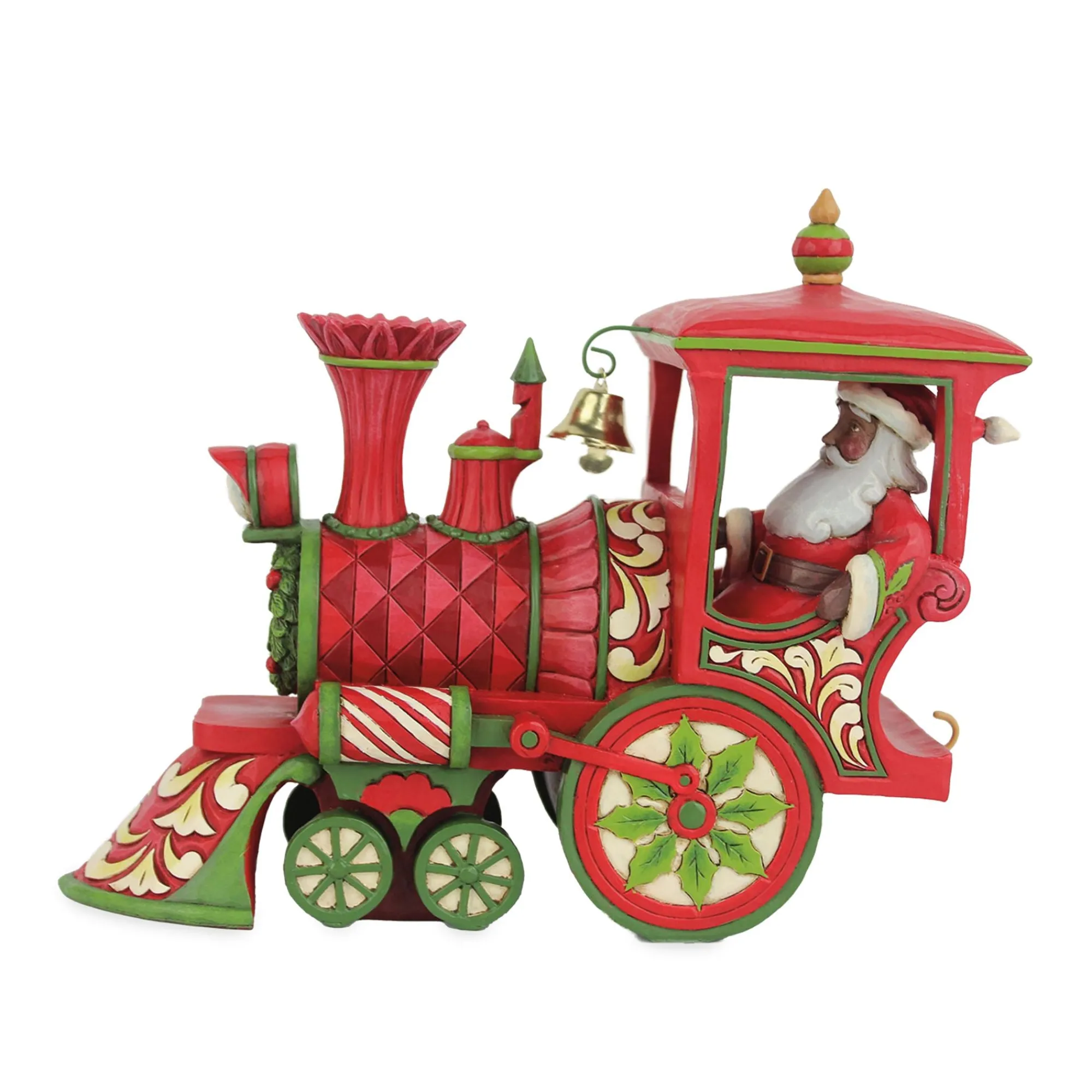 Enesco Gift Figurines | Santas | Christmas Train Engine AA