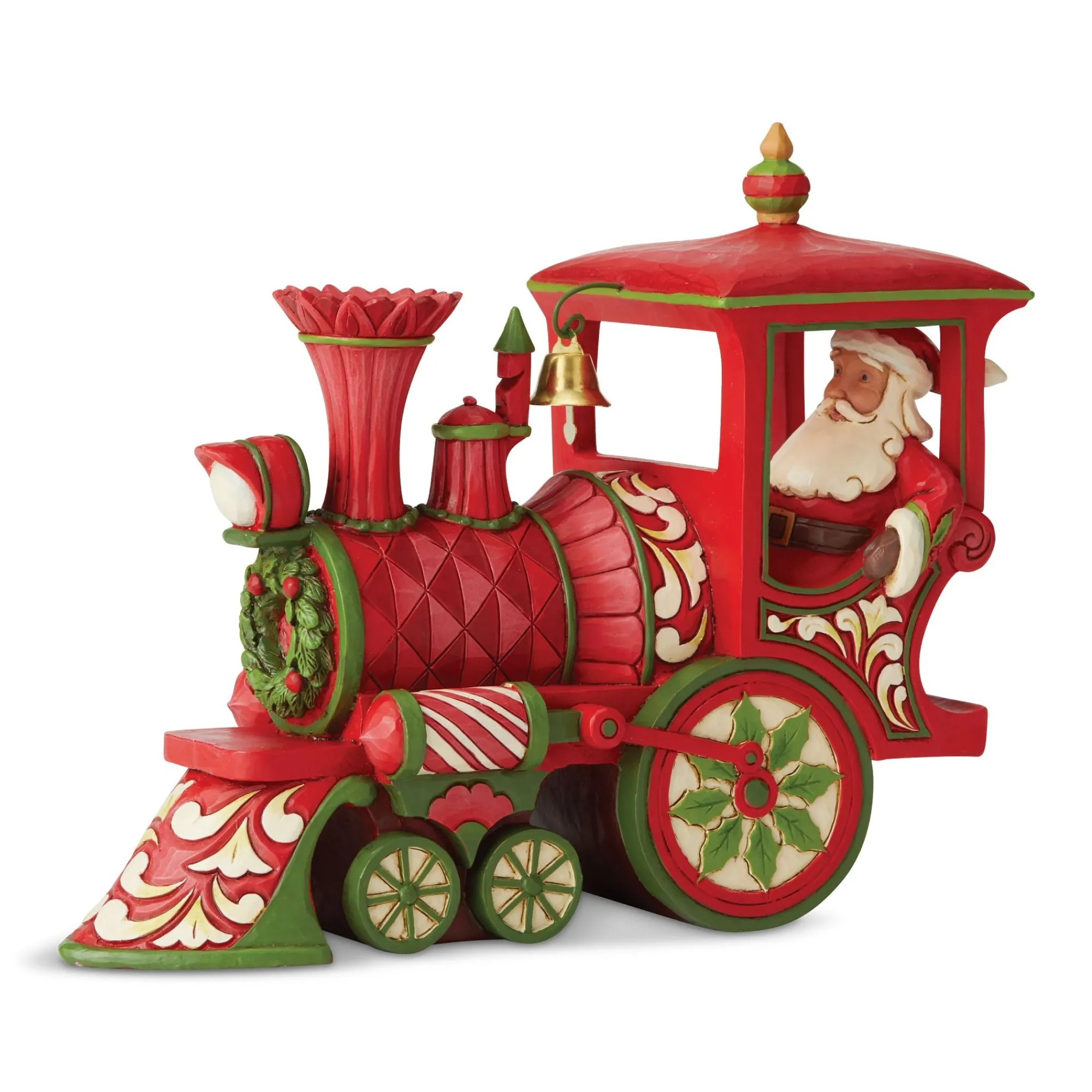 Enesco Gift Figurines | Santas | Christmas TrainEngine