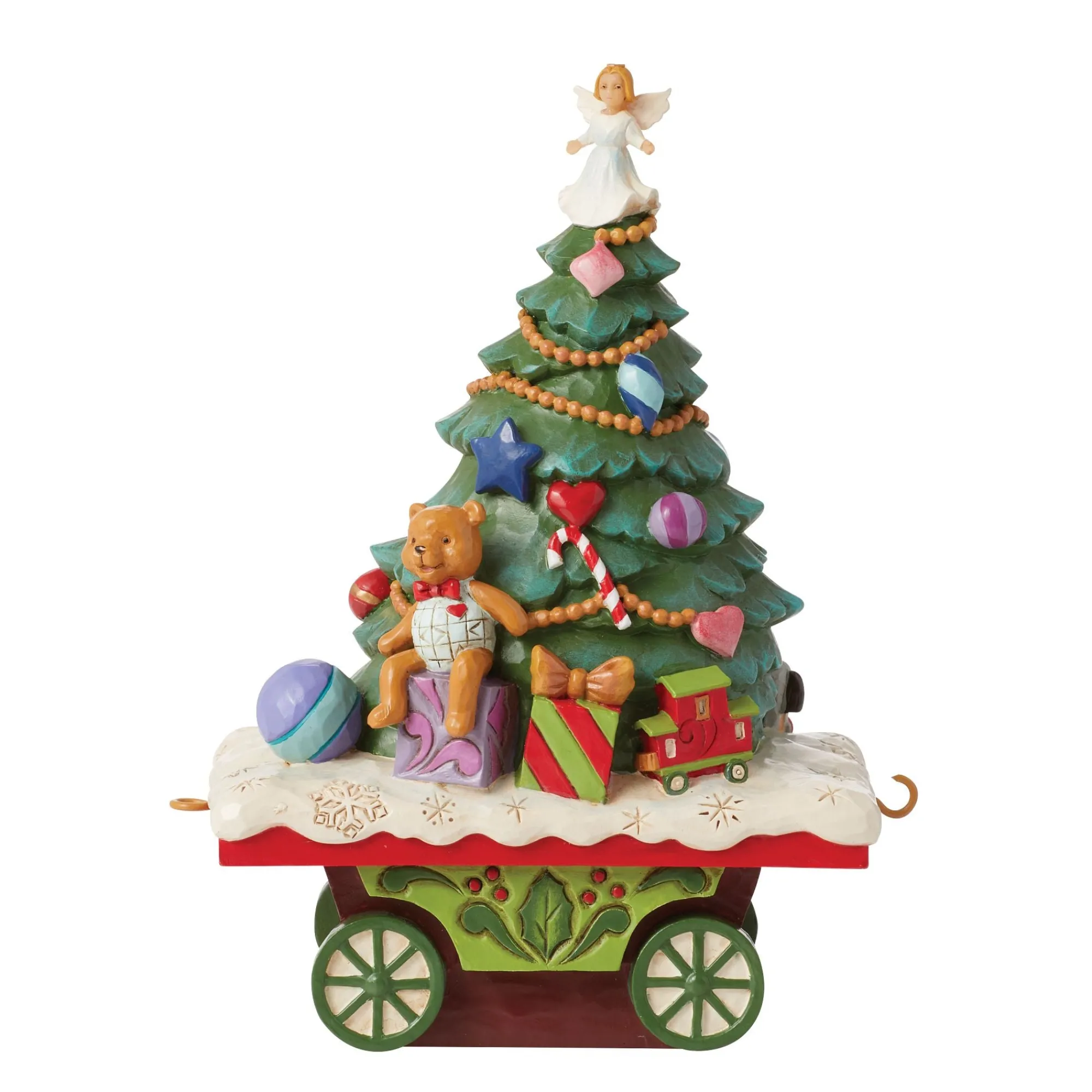 Enesco Gift Figurines | Christmas Tree Train Car