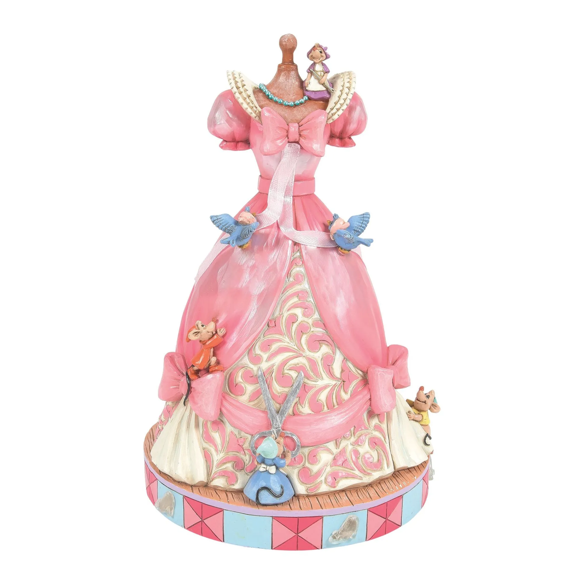 Enesco Gift Figurines | Cinderella's Pink Dress Music