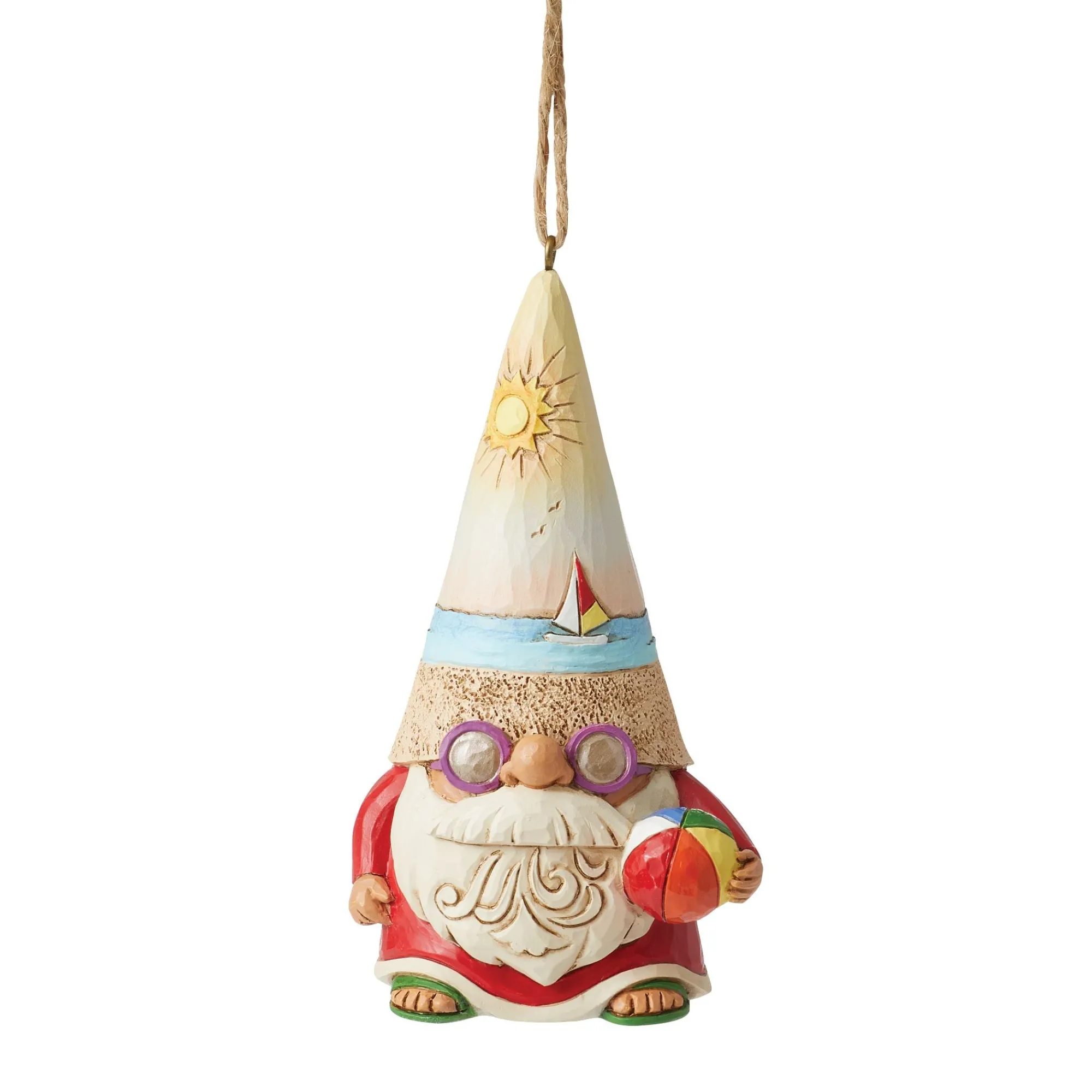 Enesco Gift Ornaments | Coastal Gnome Ball Ornament