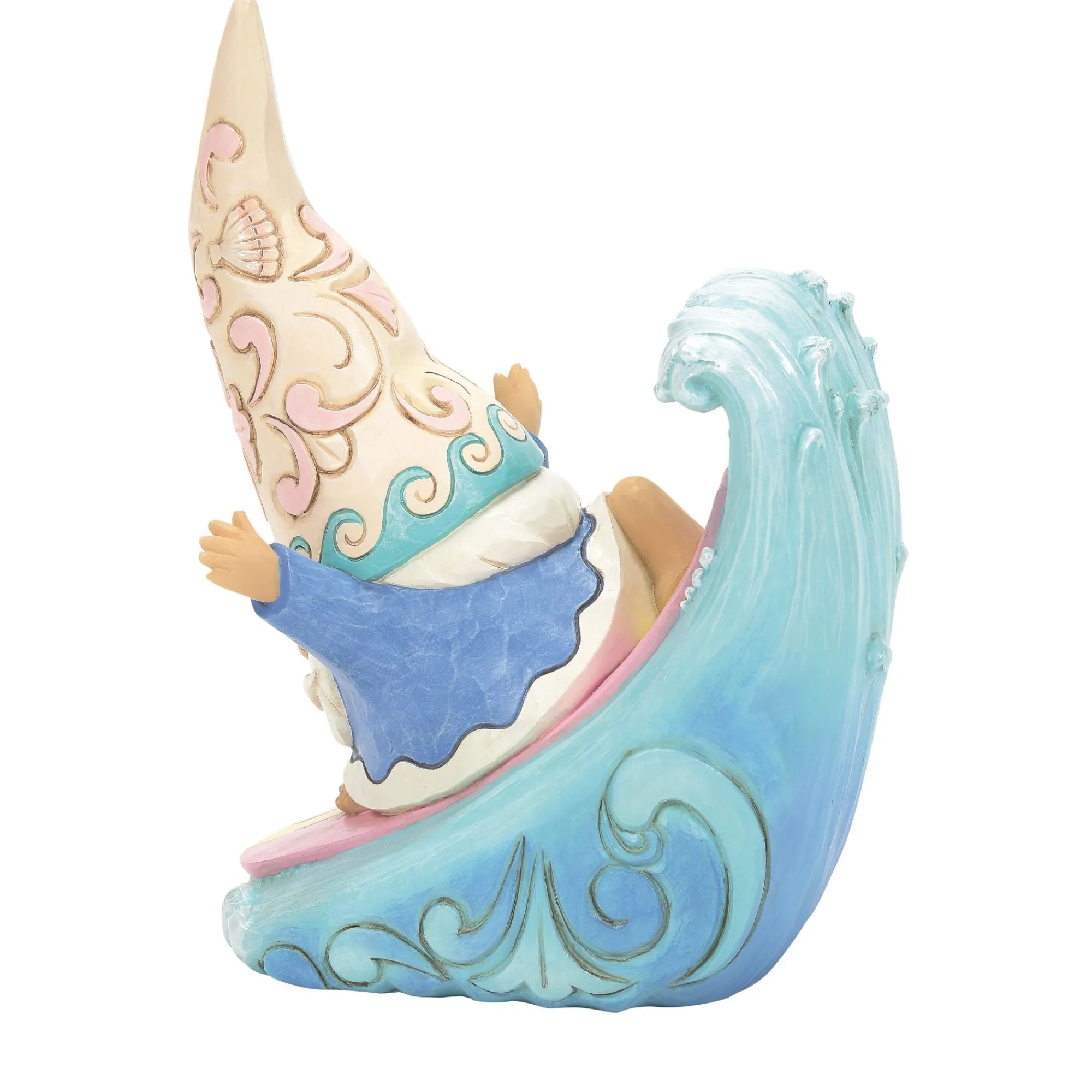 Enesco Gift Figurines | Coastal Gnome Surfing Figurine