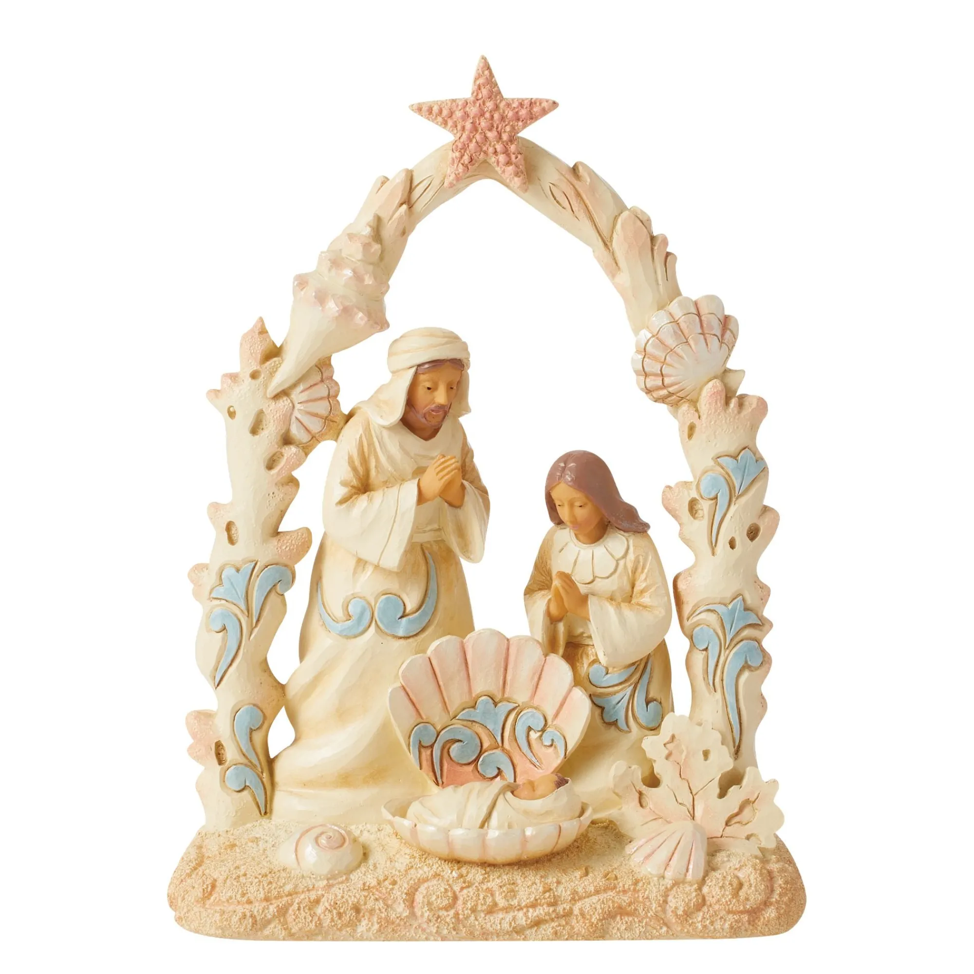 Enesco Gift Figurines | Religious | Coastal Nativity Figurine