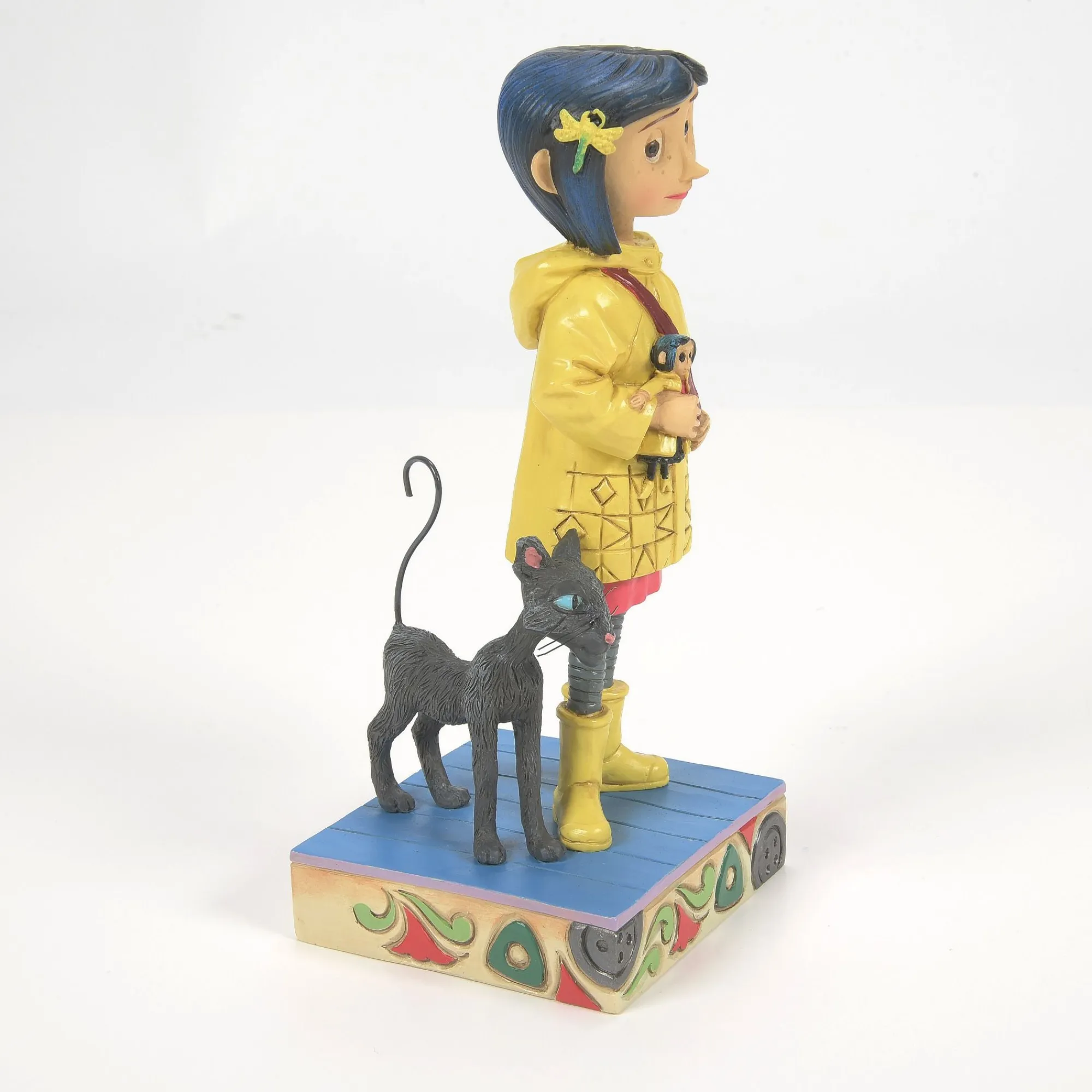 Enesco Gift Figurines | Coraline in Yellow Raincoat