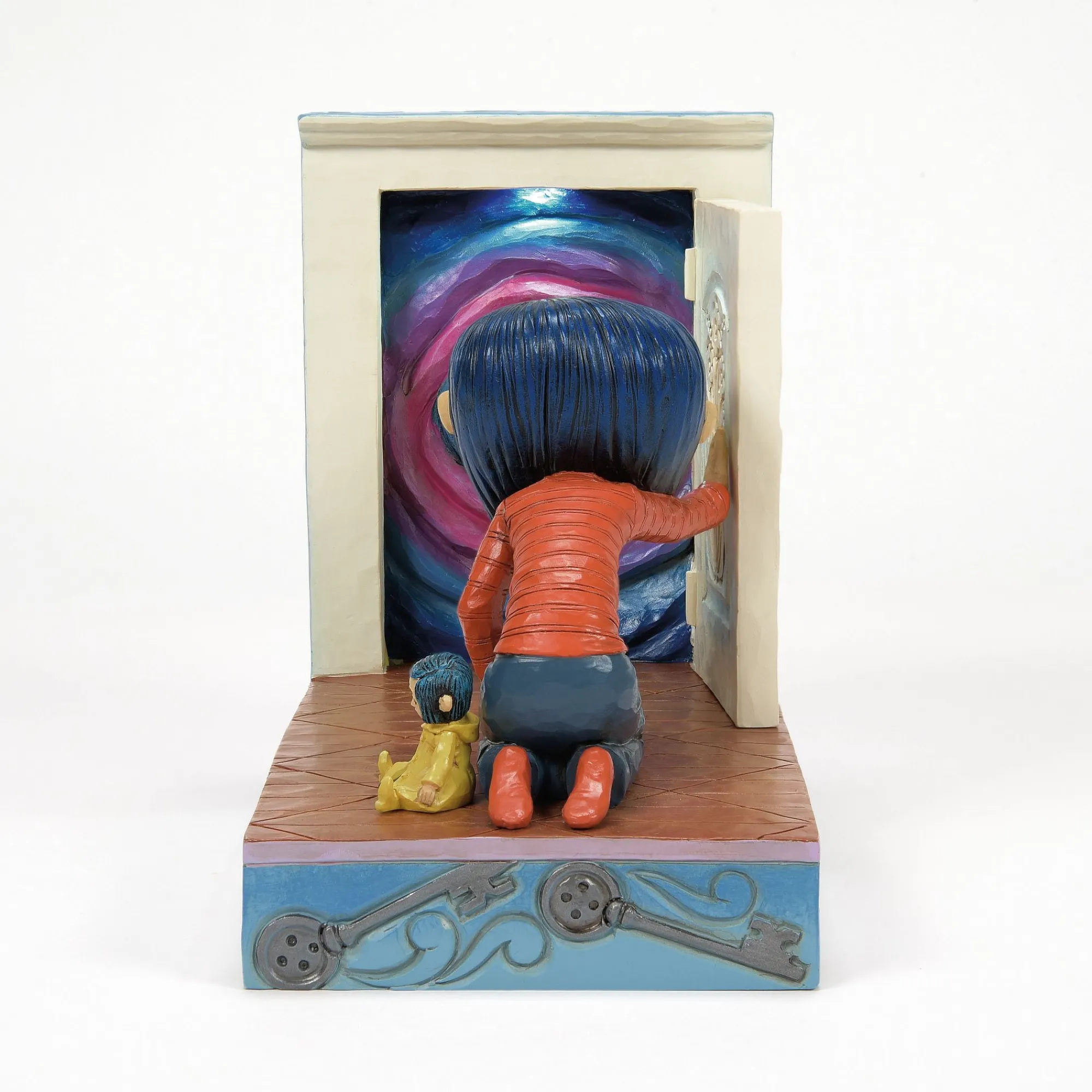 Enesco Gift Figurines | Coraline Kneeling Down Door