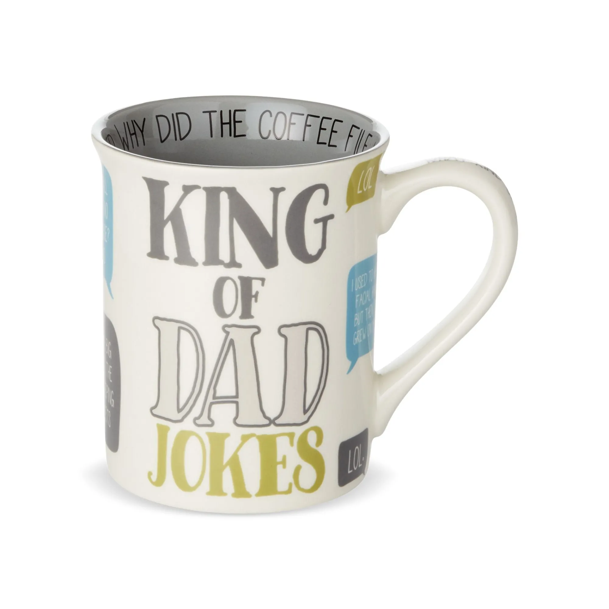 Enesco Gift Mugs | Drinkware | Dad King of Jokes Mug