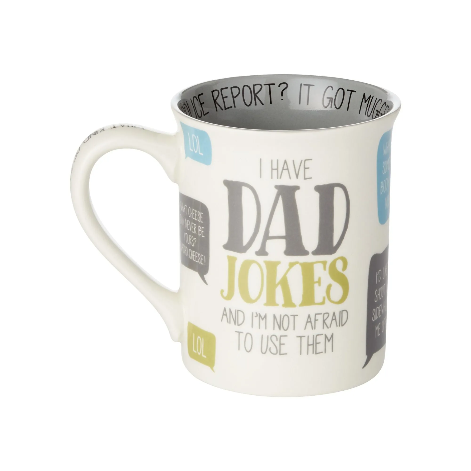 Enesco Gift Mugs | Drinkware | Dad King of Jokes Mug