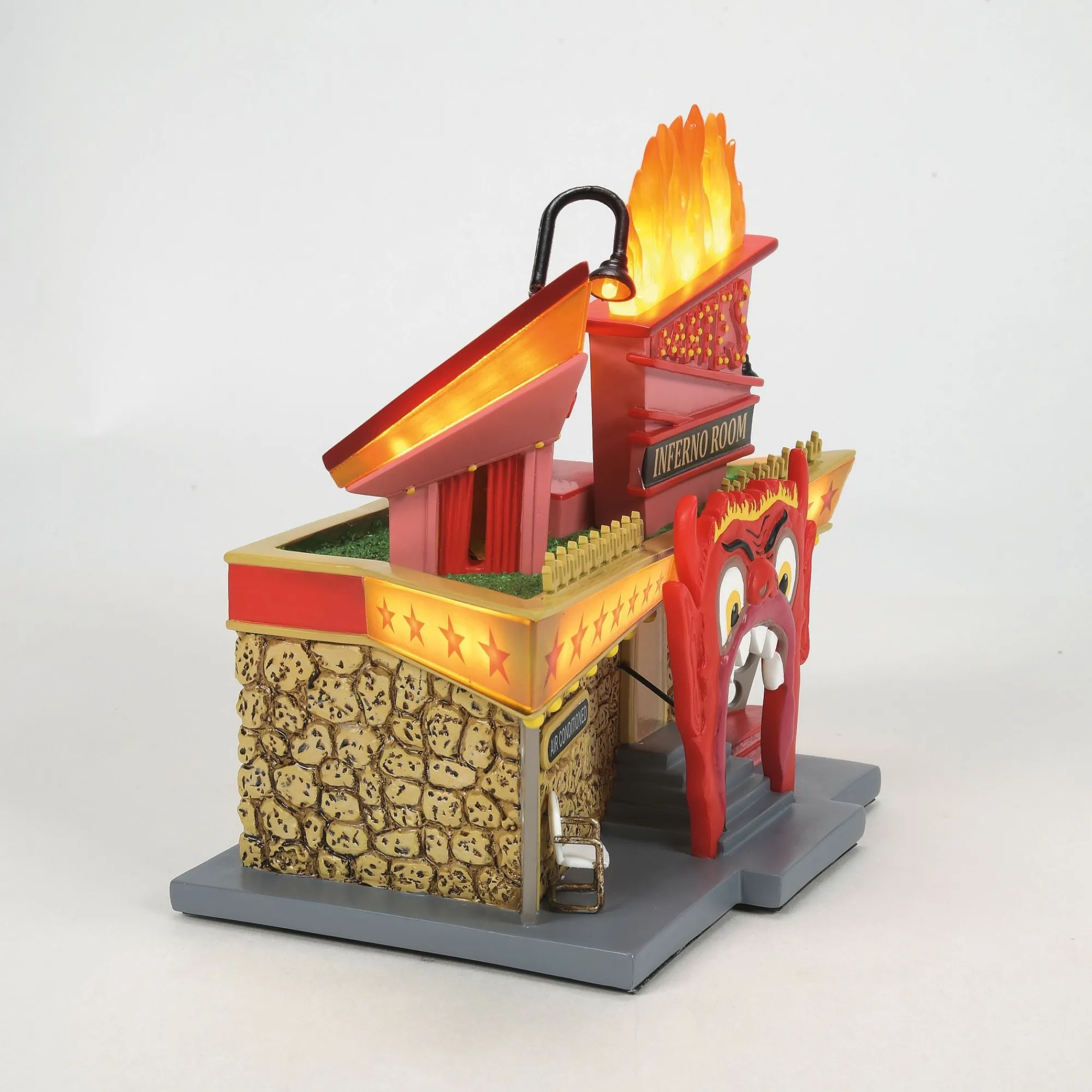 Department 56 Village Lighted Buildings | Dante's Inferno Lounge