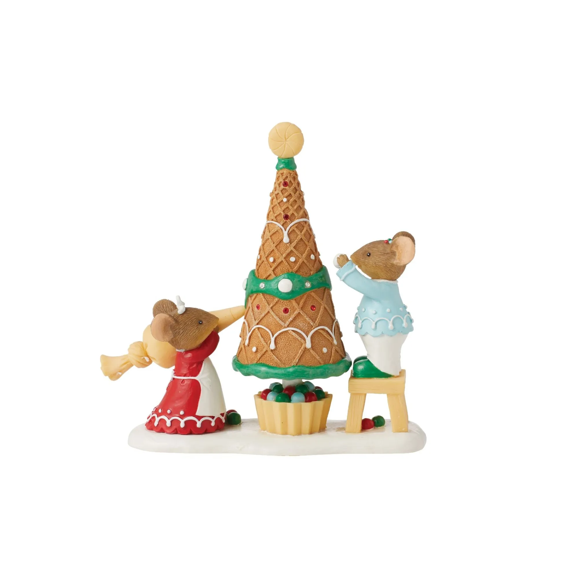 Enesco Gift Figurines | Decorating the waffle cone fig