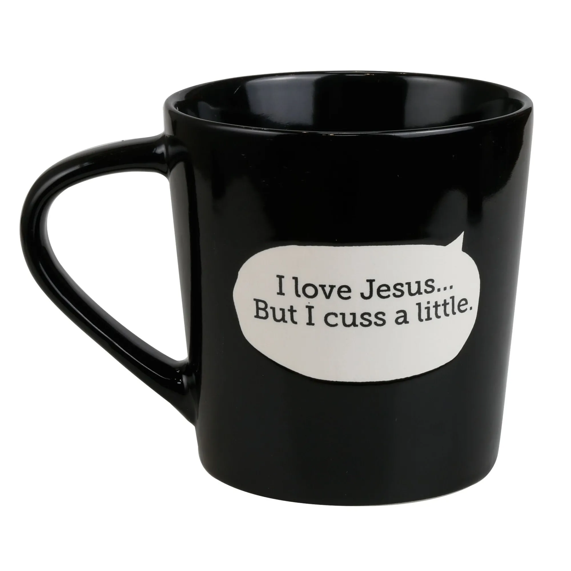 Enesco Gift Mugs | Drinkware | Dirty Mud Jesus Cuss Mug