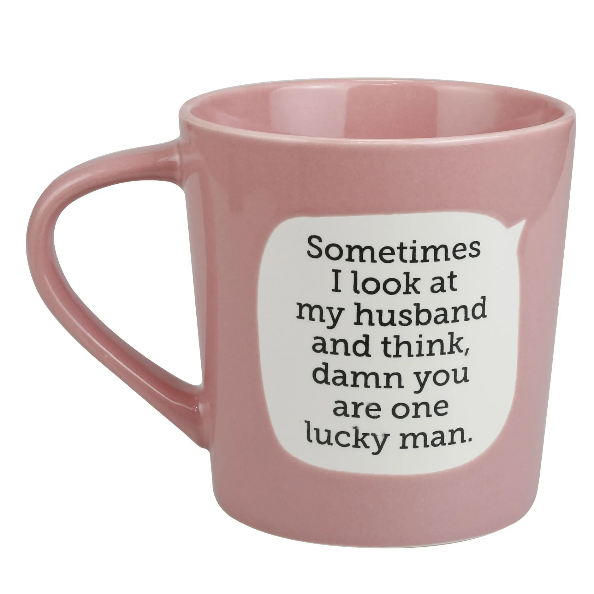 Enesco Gift Mugs | Drinkware | Dirty Mud Lucky Husband Mug